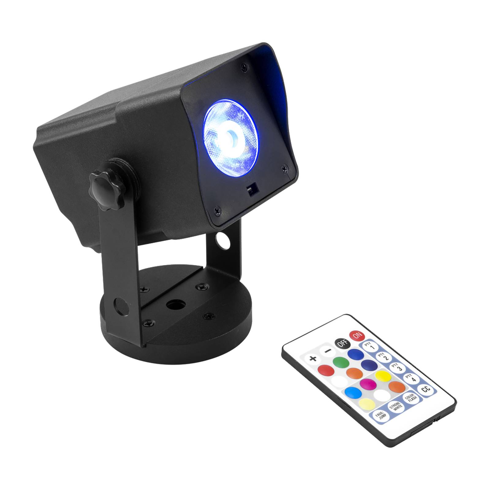 EUROLITE Akku Dot 1 LED-spot RGBW fjernbetjening