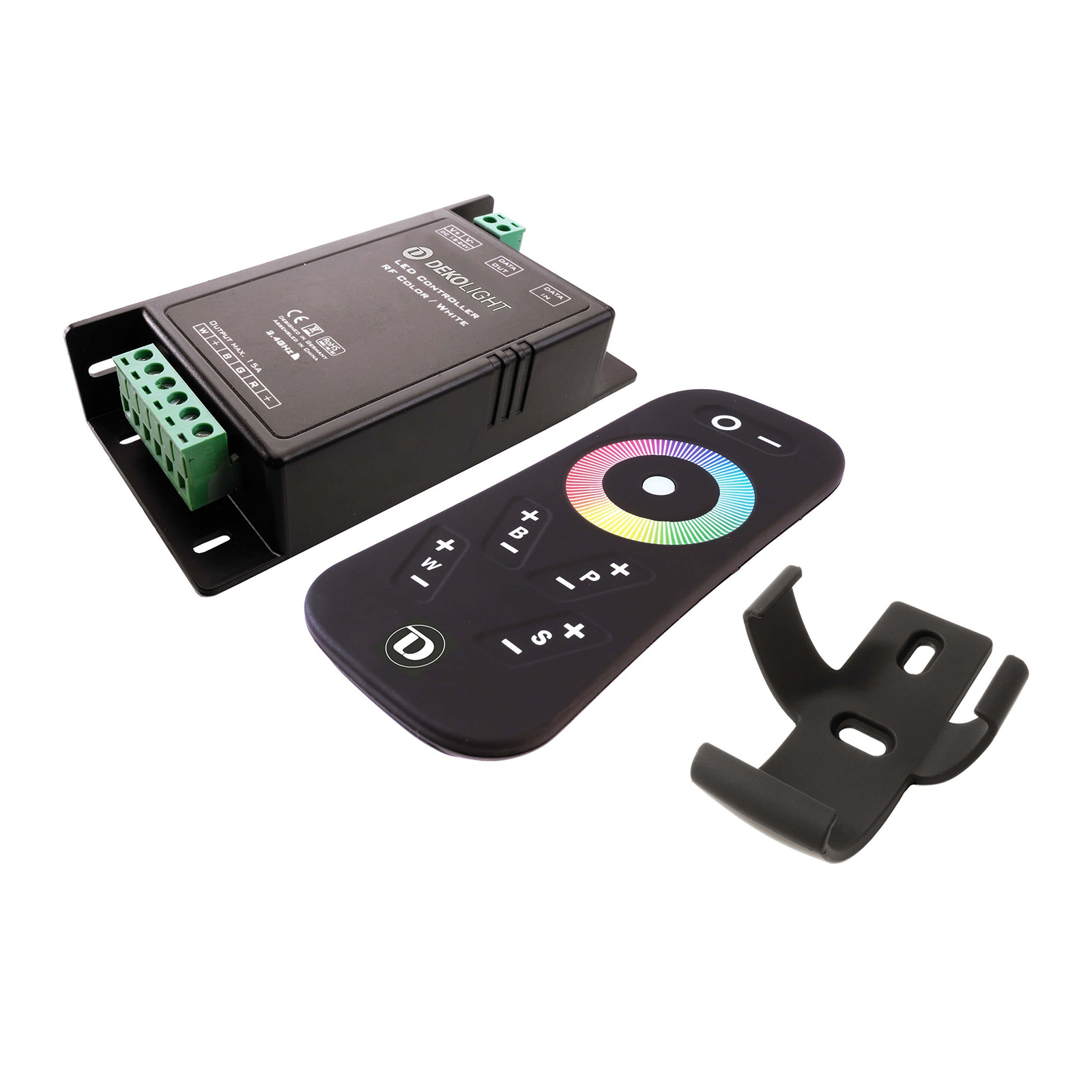 Deko-Light Kapego RF colour and white controller set RGBW, plastic, L: 11.5 cm, W: 5.7 cm, H: 2.5 cm