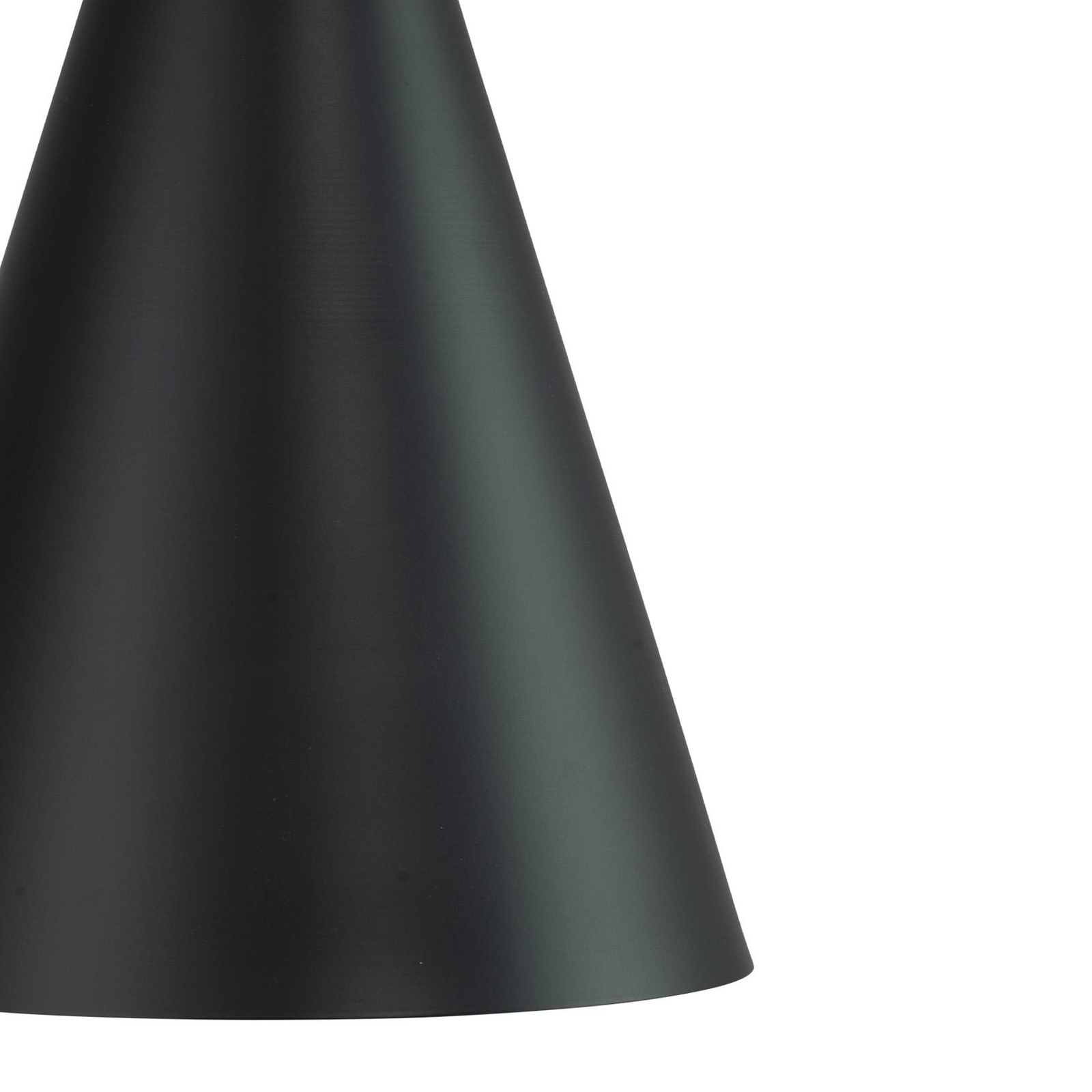 Dyberg Larsen Miles hanging light, black, Ø 20 cm, metal