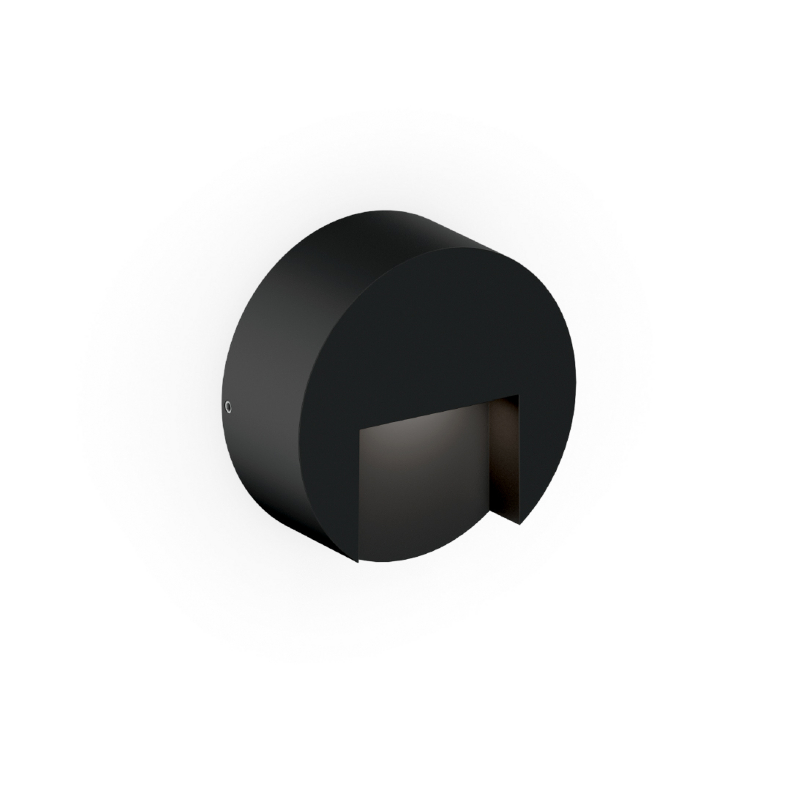 WEVER & DUCRÉ Lampa de perete pentru exterior cu LED Reto Round 0,8 negru mat