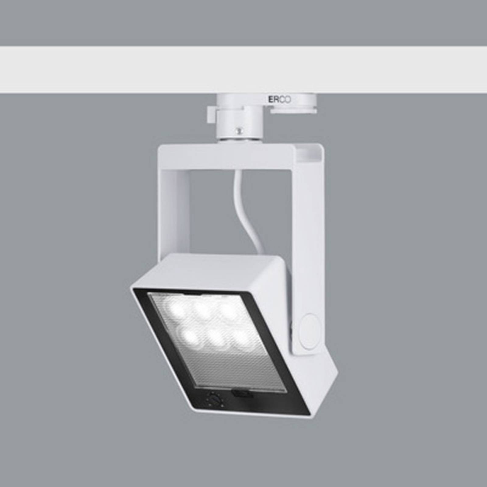 ERCO Logotec 230V Strahler 12W Wallwash 940 weiß
