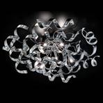Bright ceiling light Silver