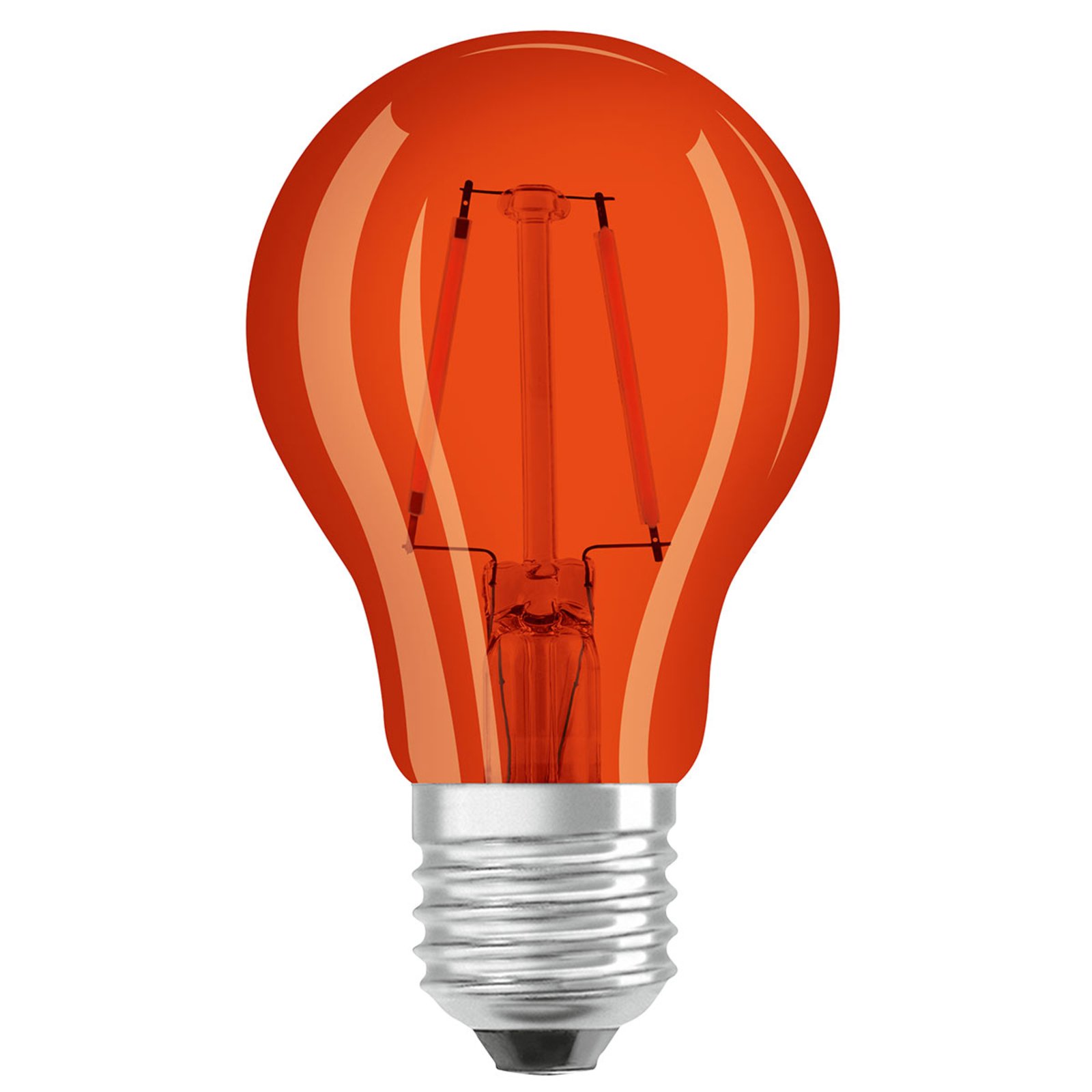OSRAM LED lamp E27 Star Décor Cla A 2,5W, oranje