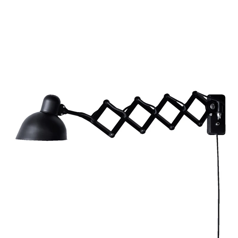 FRITZ HANSEN - KAISER idell™ 6718-W Applique Murale/Ciseaux Lampe Mat Noir