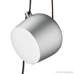 FLOS Aim LED závěsné světlo light silver eloxované