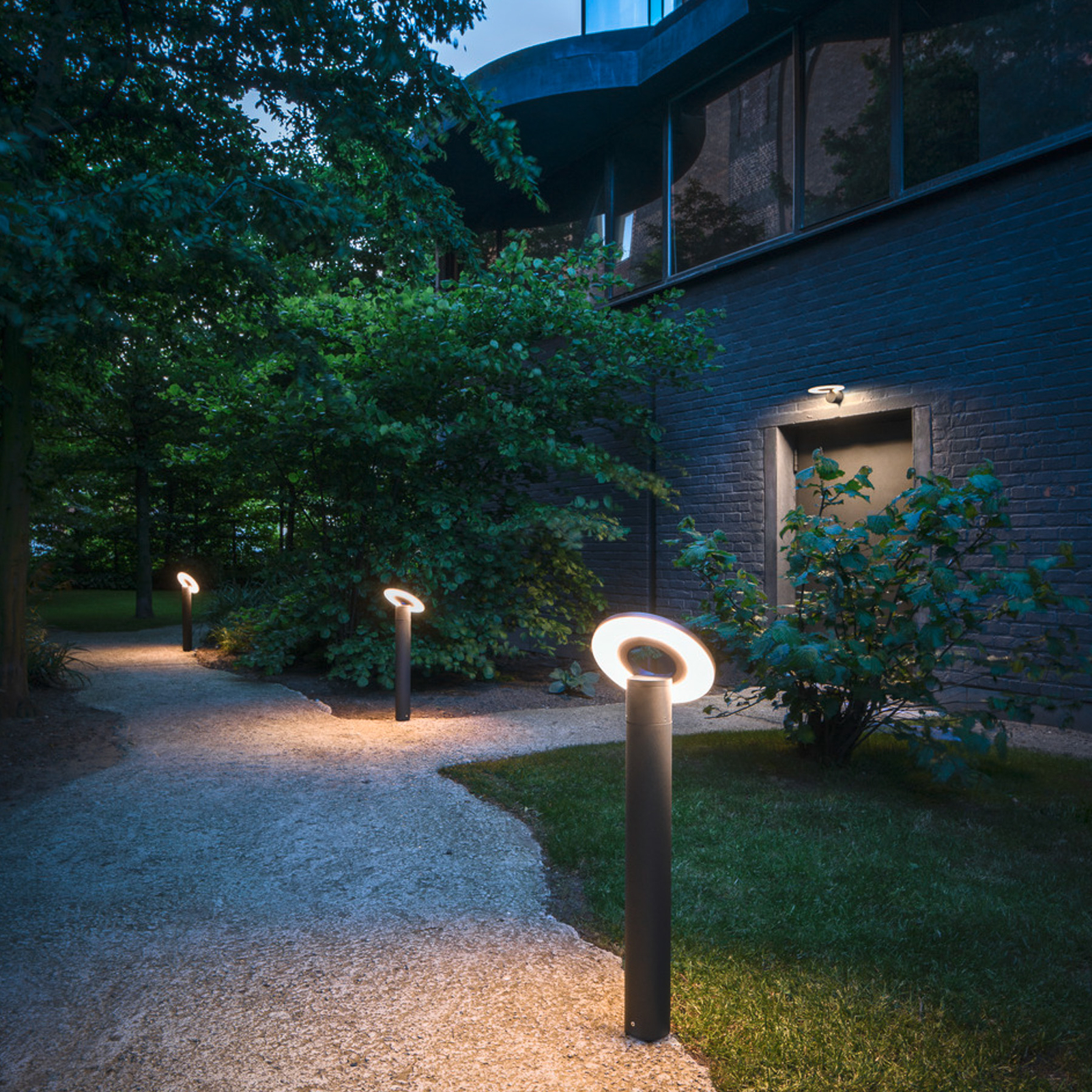 I-Ring LED Venkovní Sloupková Svítidla IP65 Anthracite - SLV