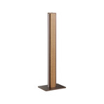 Arviso LED stolna lampa, efekt drva, hrast, visina 51 cm, CCT