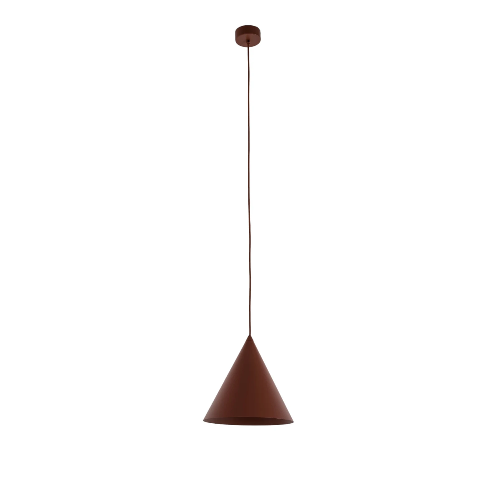 Cono lógó világítás, 1 izzó, Ø 27 cm, téglavörös