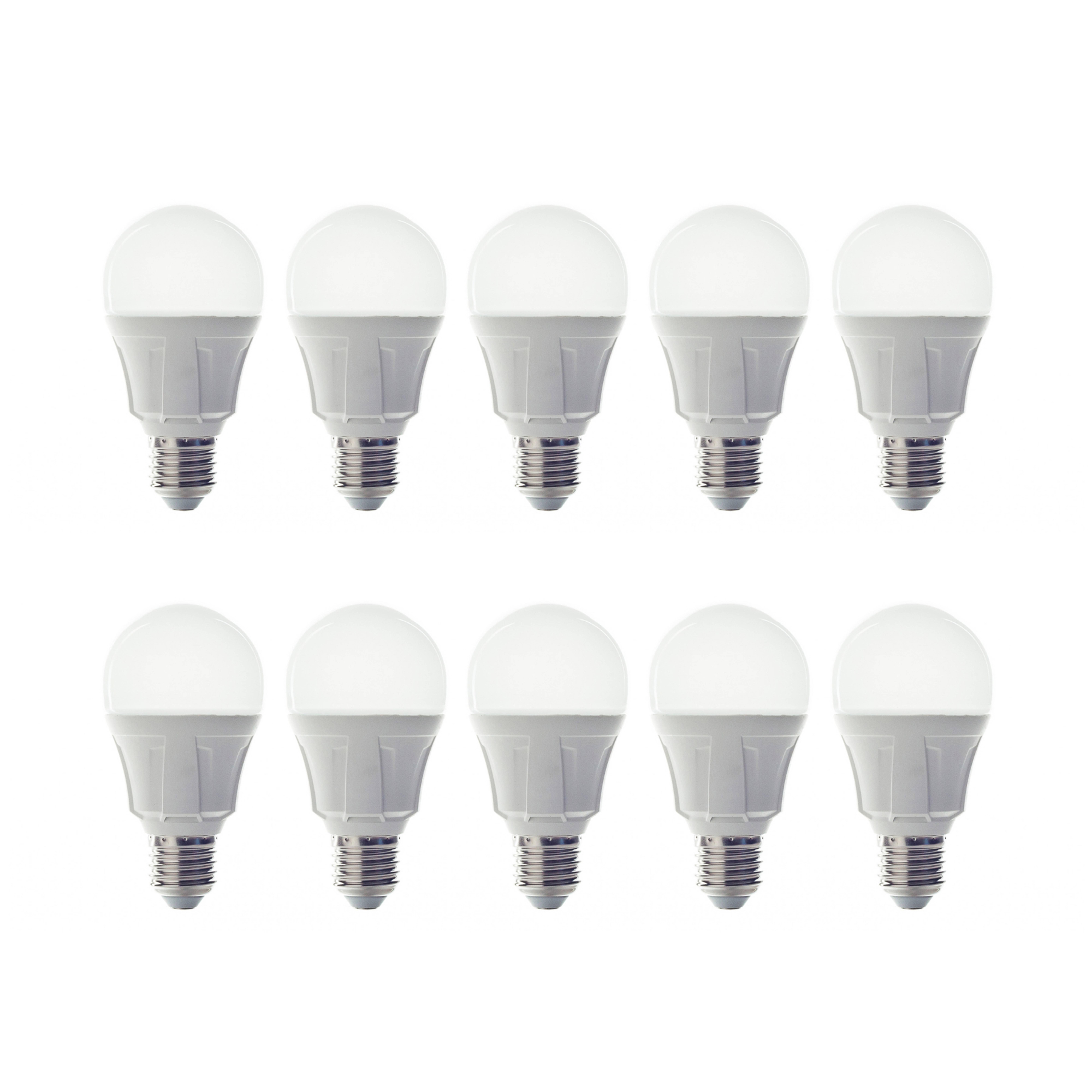 Bombilla LED forma convencional E27 11W 830 10 ud