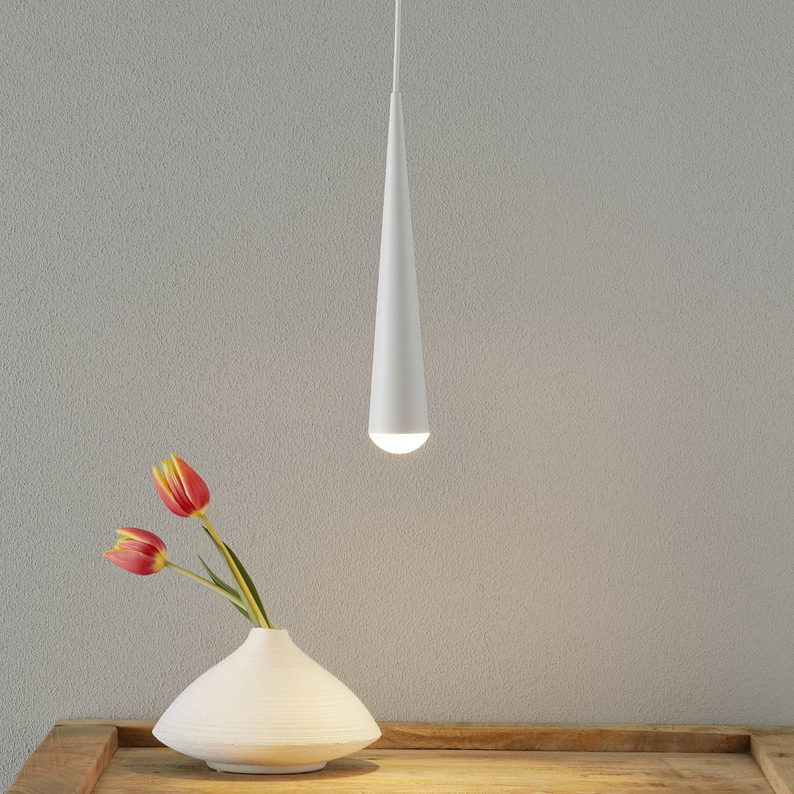 WEVER & DUCRÉ Cone lampa wisząca LED biała