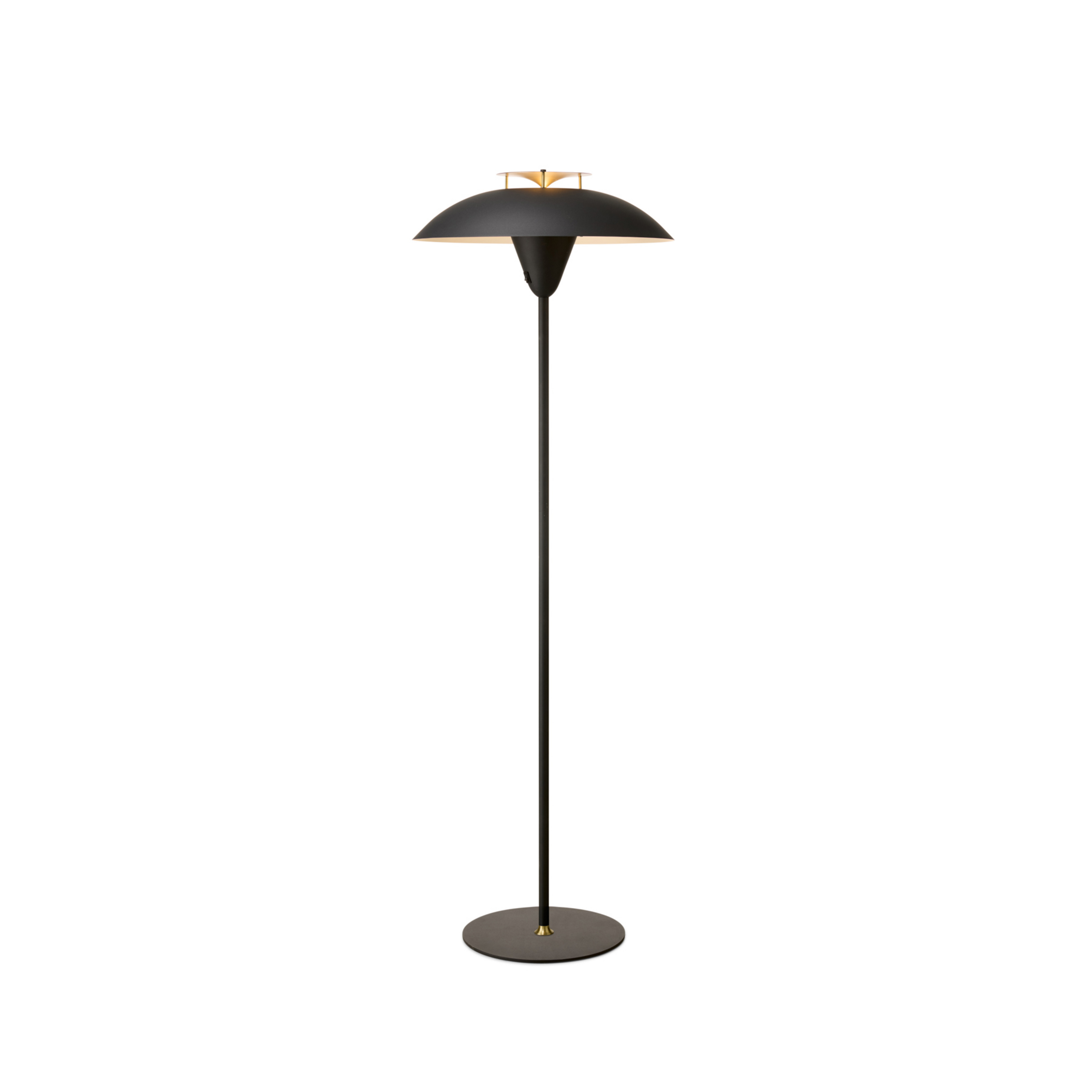 STEPP Stehlampe, schwarz, Höhe 140 cm, Metall - Halo Design