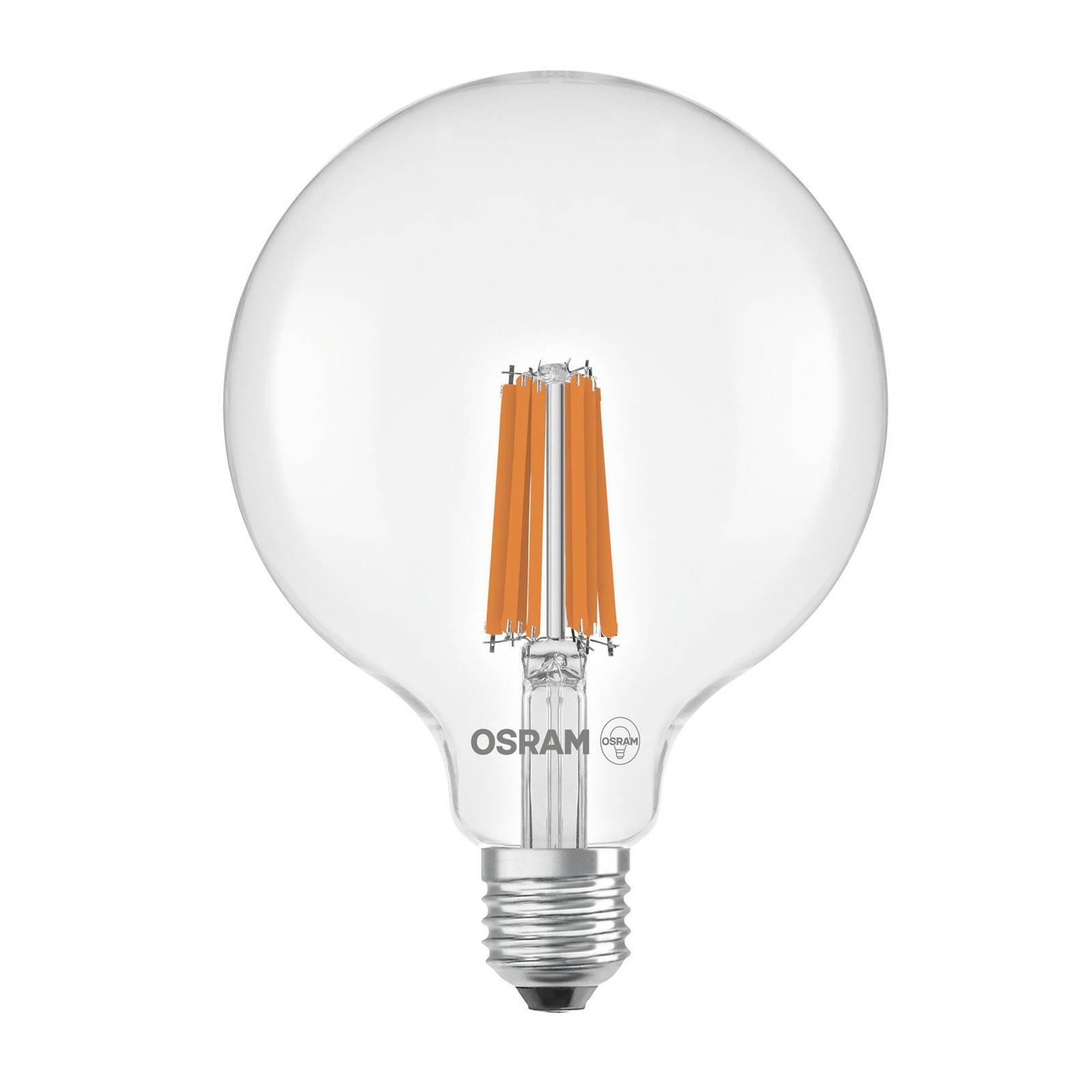 OSRAM LED-Leuchtmittel Globe G125 E27 7,2W Filament 2.700K