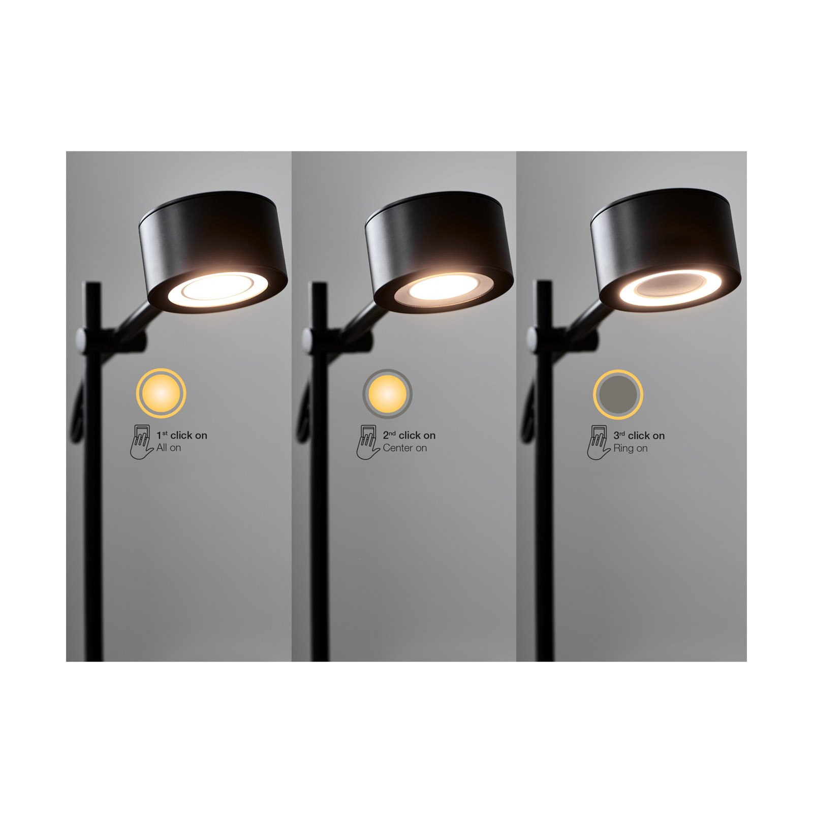Clyde 4 LED Lámpara Colgante Long Black - Nordlux