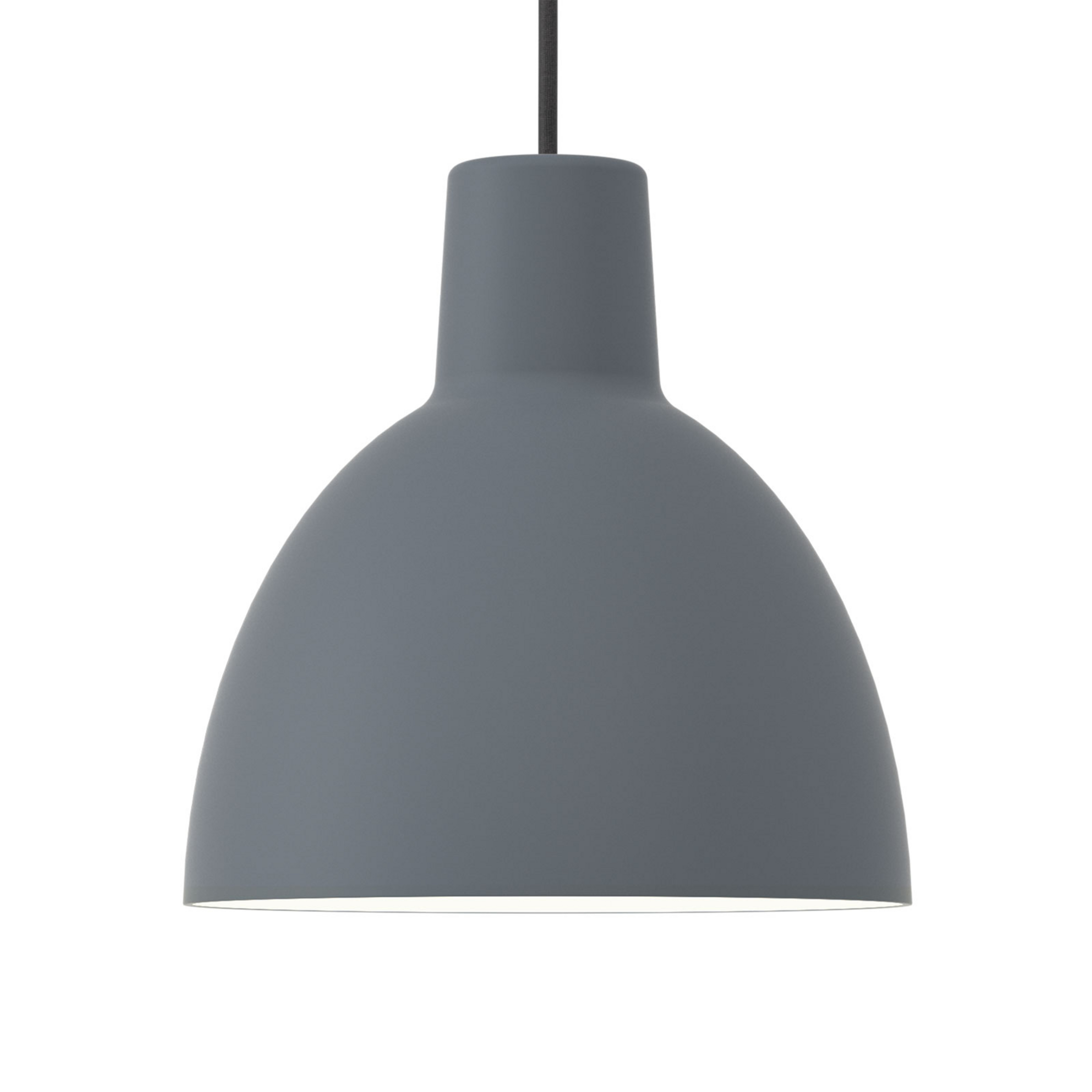 Louis Poulsen lámpara Toldbod 250, azul gris