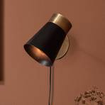 PR Home Luna wall lamp black/antique brass