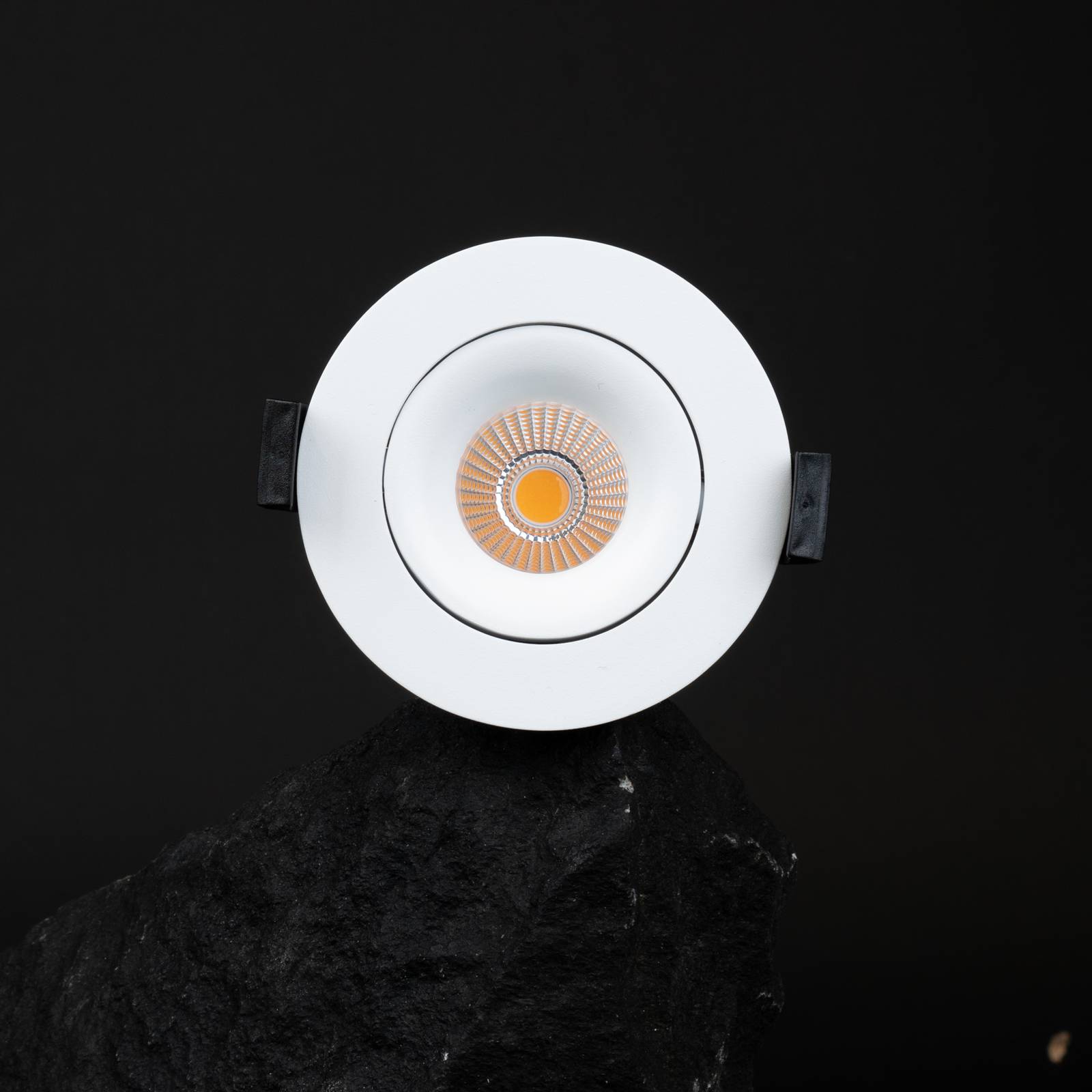 SLC OnePro LED-indbygningsdownlight hvid 3.000 K