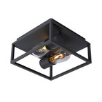 Deckenlampe Carlyn Badezimmer zweiflammig