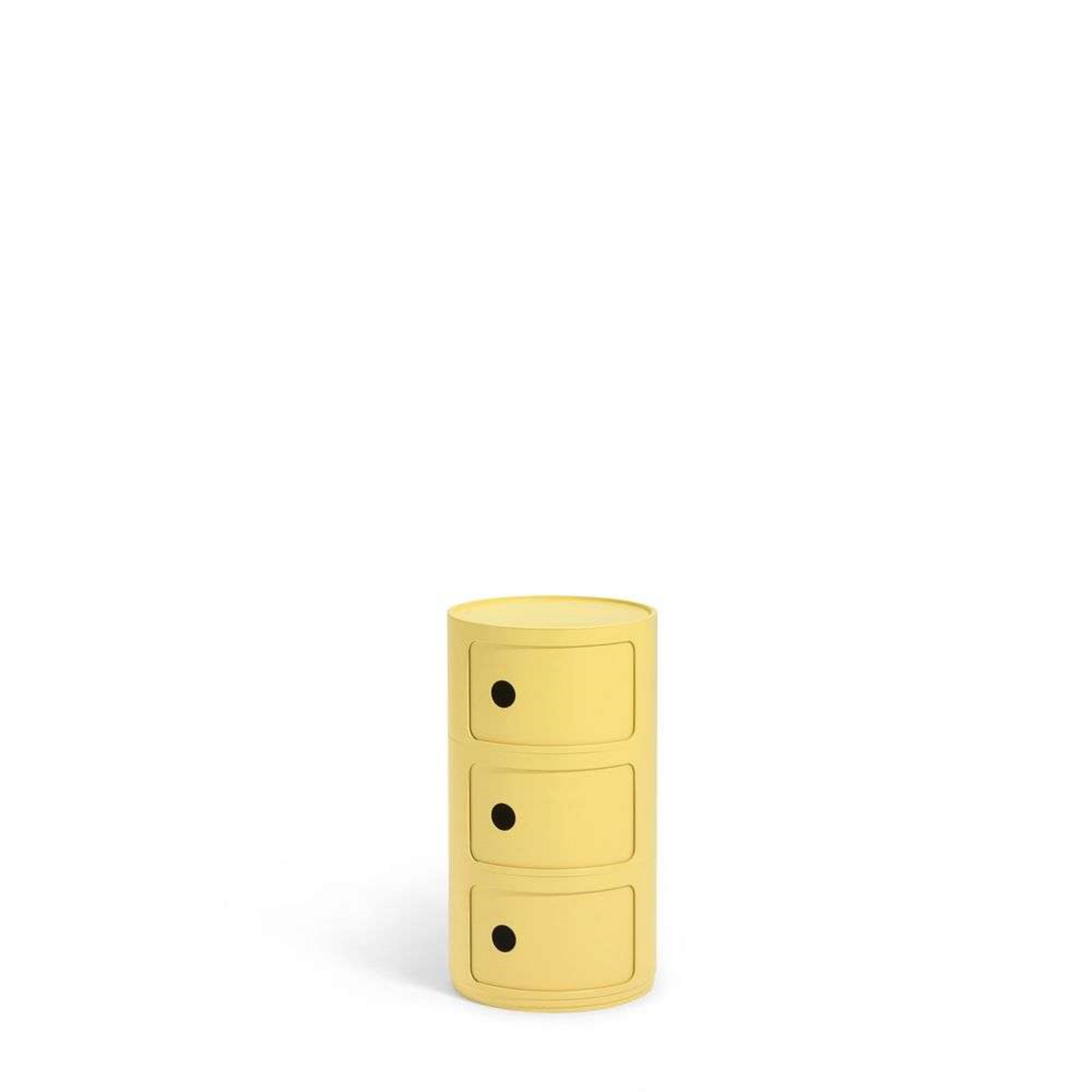 Table d'appoint Componibili Bio 3, jaune - Kartell