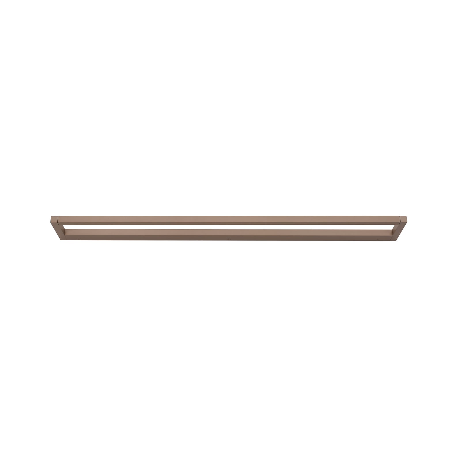 Puro LED-Wandlampe, bronze, Breite 100cm, Alu, Dimmer - PURE