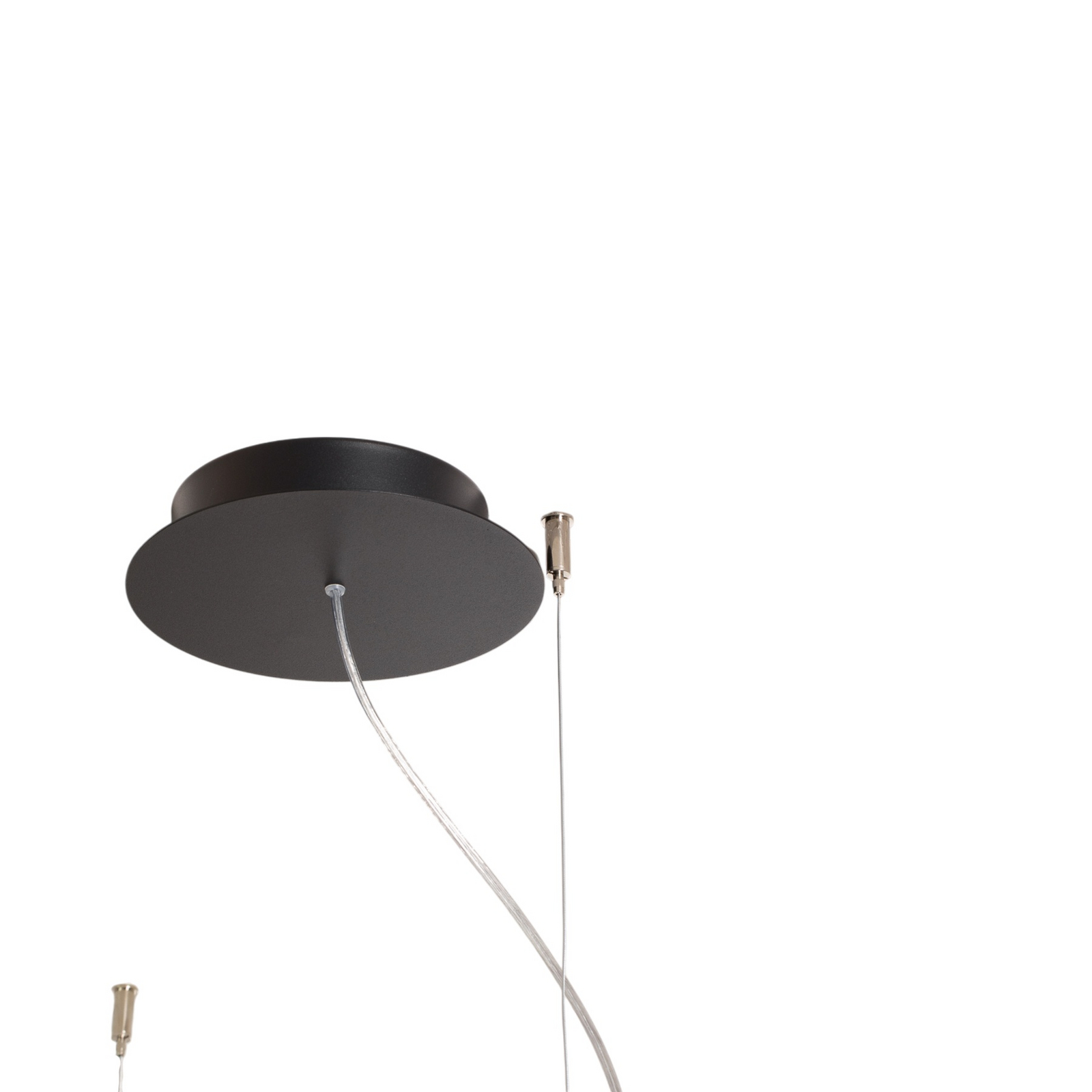 Suspension LED Rio 78 horizontale 3 000 K noire Suspension LED Rio 78 horizontale 3 000 K noire