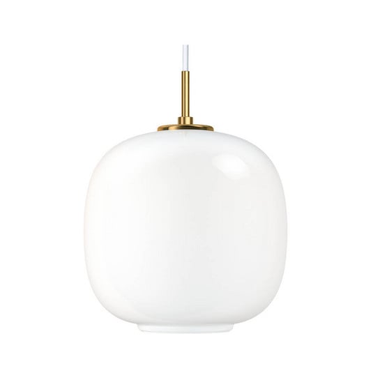 Żyrandol VL45 Radiohus, Ø 25 cm, biała - Louis Poulsen