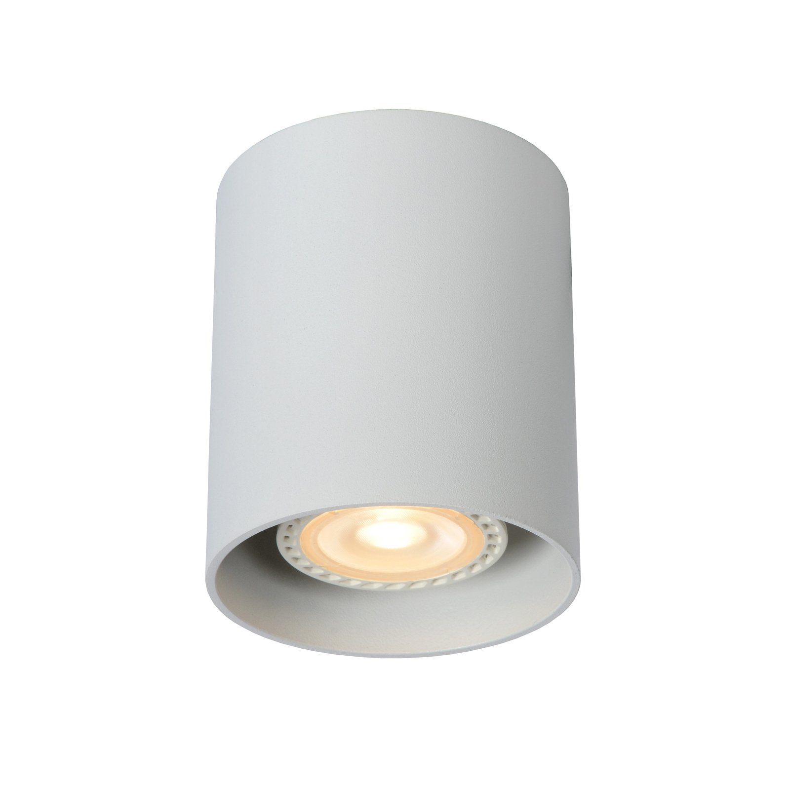 Bodi plafondspot, rond, wit, Ø 8 cm, 1-lamp, aluminium