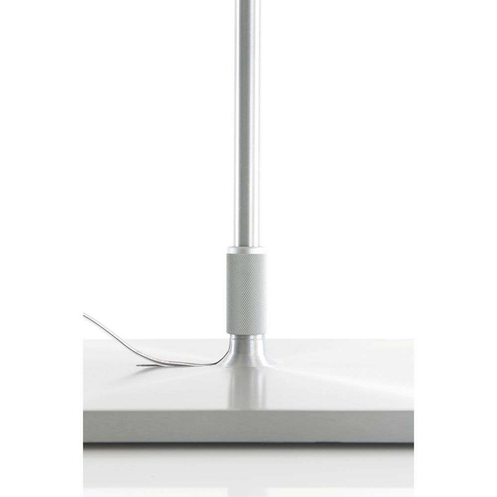 Lady Costanza Lampadaire avec Variateur Blanc/Aluminium - Luceplan