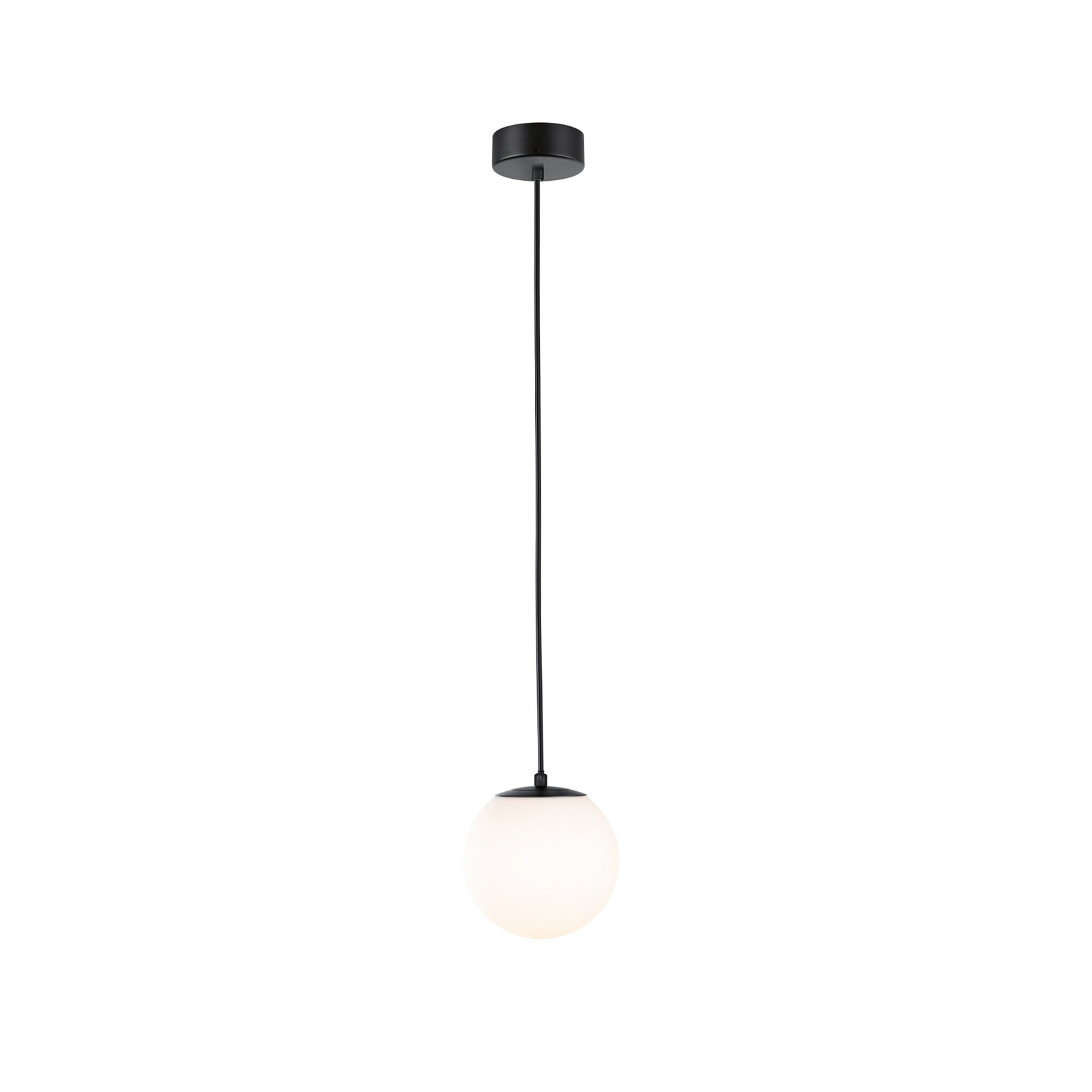 Paulmann Gove LED hanglamp IP44 1-lamp zwart