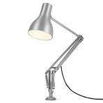Anglepoise Type 75 table lamp screw base silver