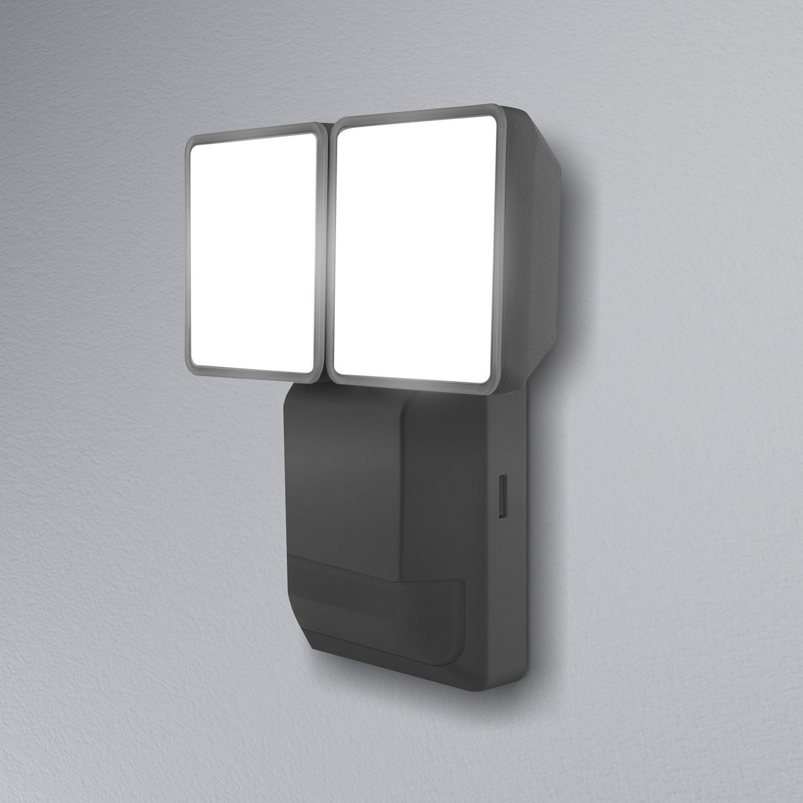 OSRAM LED senzorový vonkajší reflektor ENDURA PRO, sivý, IP55