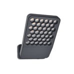 LED-Außenwandleuchte ATLANTIS, dunkelgrau, 22 cm Metall IP54