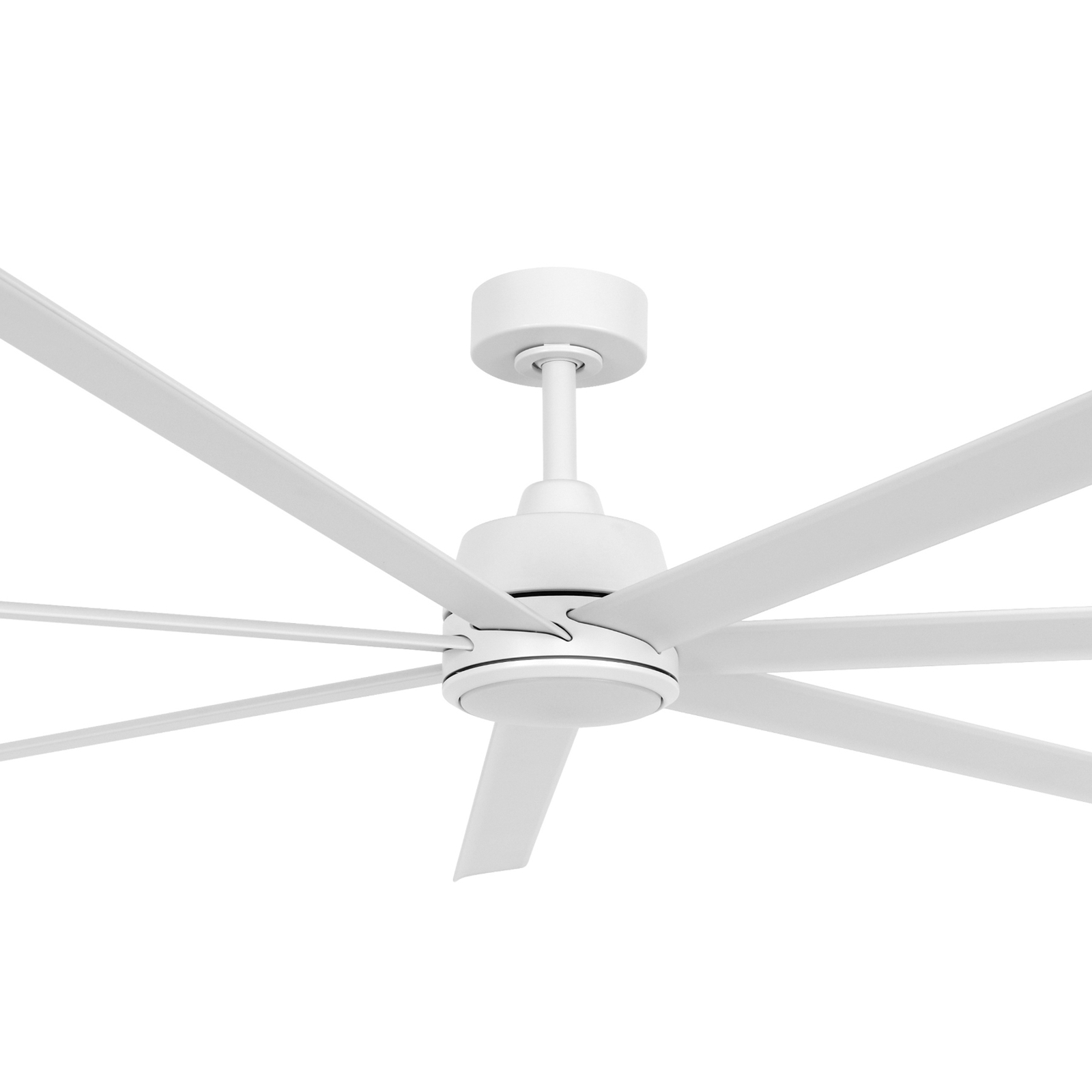 Beacon ceiling fan with light Atlanta white DC quiet