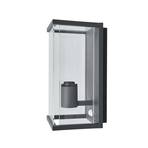 Annalea Aplica de Exterior IP54 w/Sensor Dark Grey - Lucande