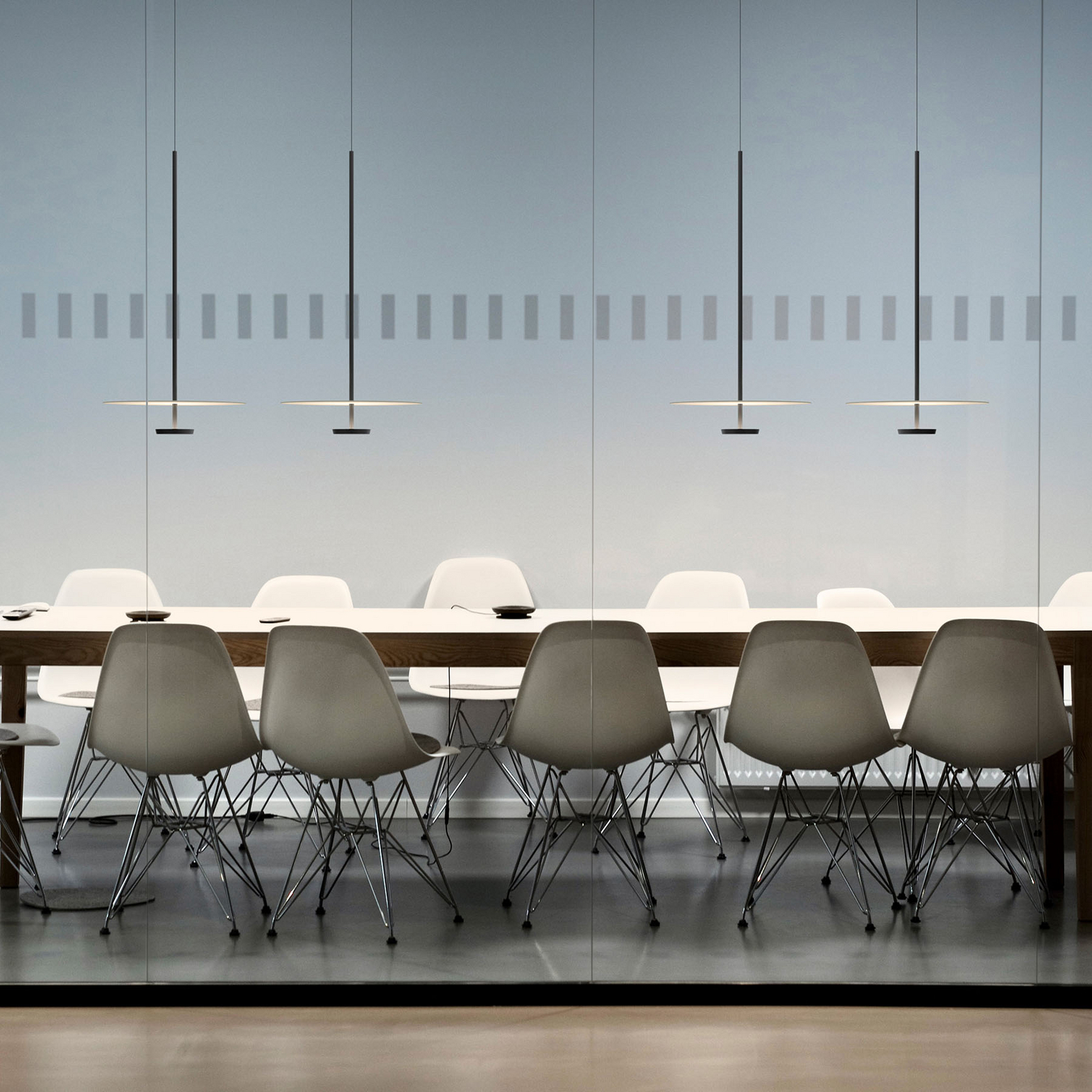 Vibia Flat LED-Hängelampe 1-flammig dimmbar