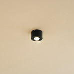 Lindby Downlight Jyla, 1-punktowa, czarna matowa, GX53
