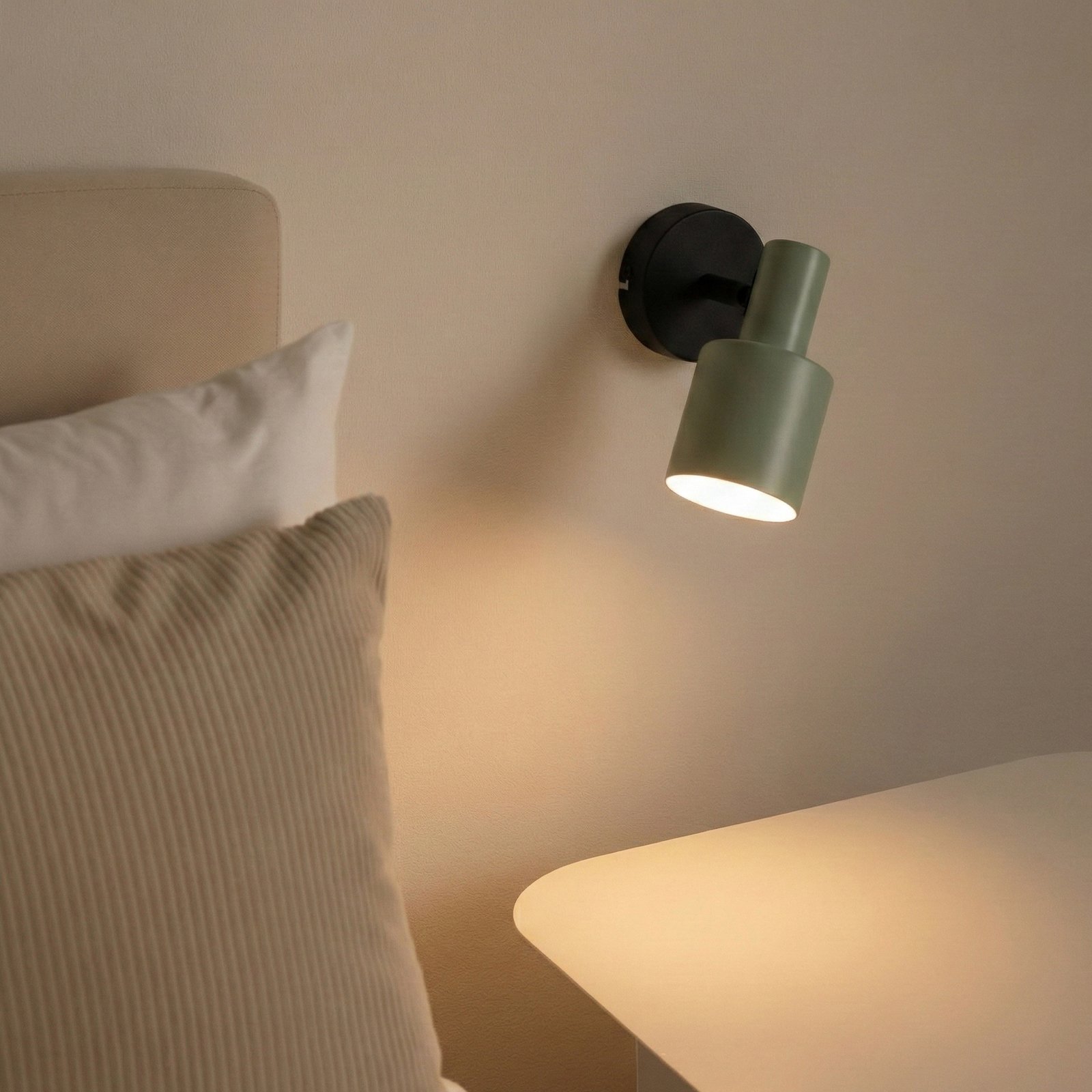 Ovelia Applique Murale Green/Black - Lindby