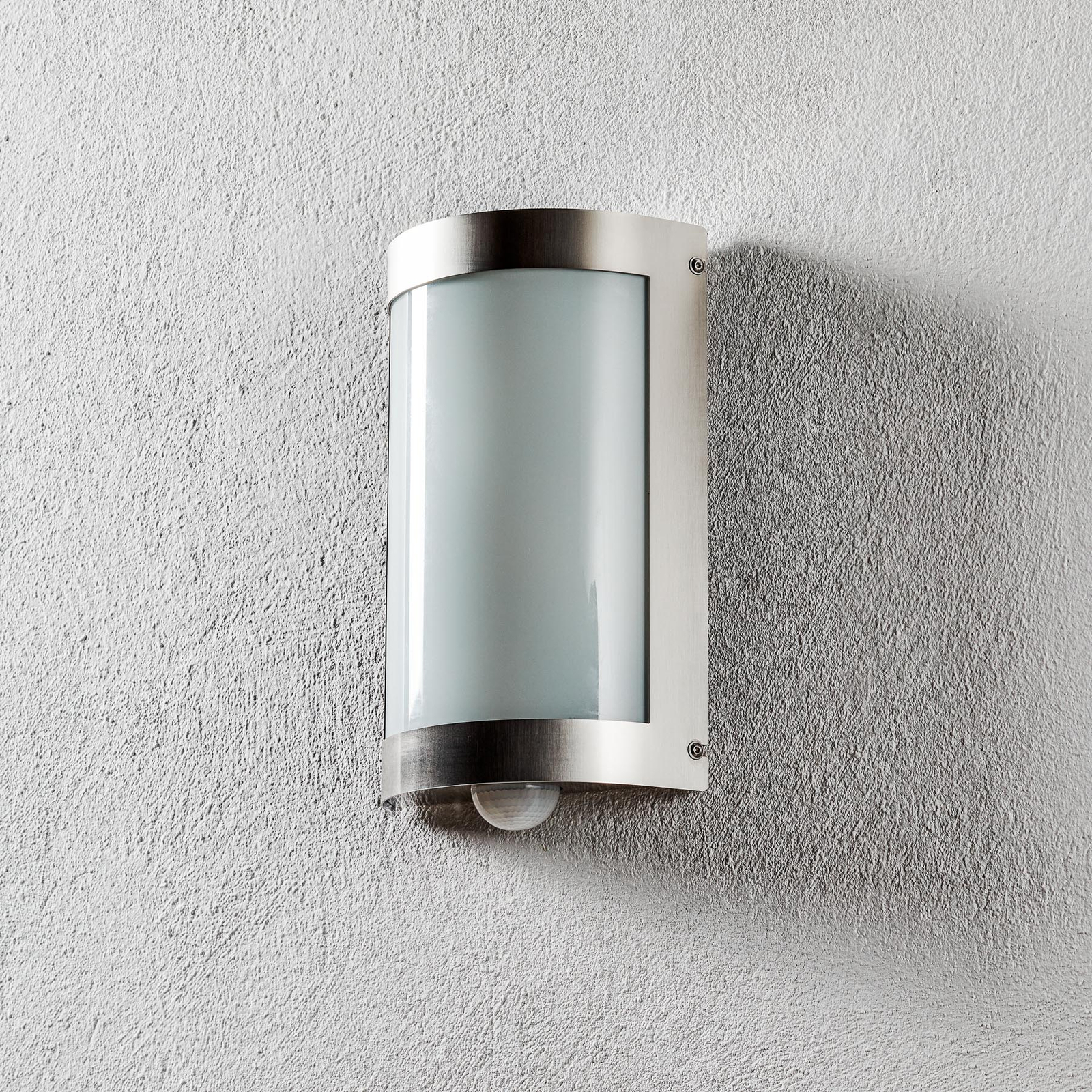 Marco3 vanjska zidna svjetiljka od nehrđajućeg čelika sa senzorom