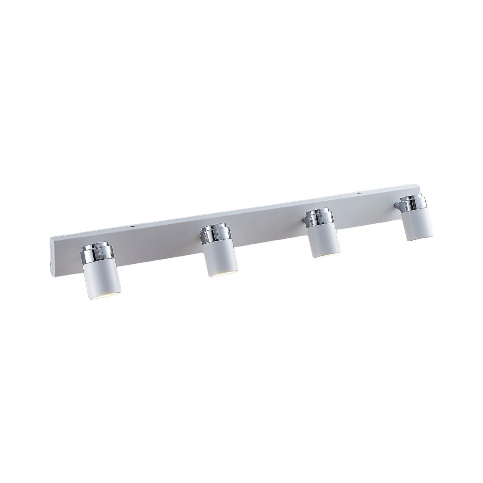 Lindby fatto Kardo, a 4 luci, bianco, metallo, IP44