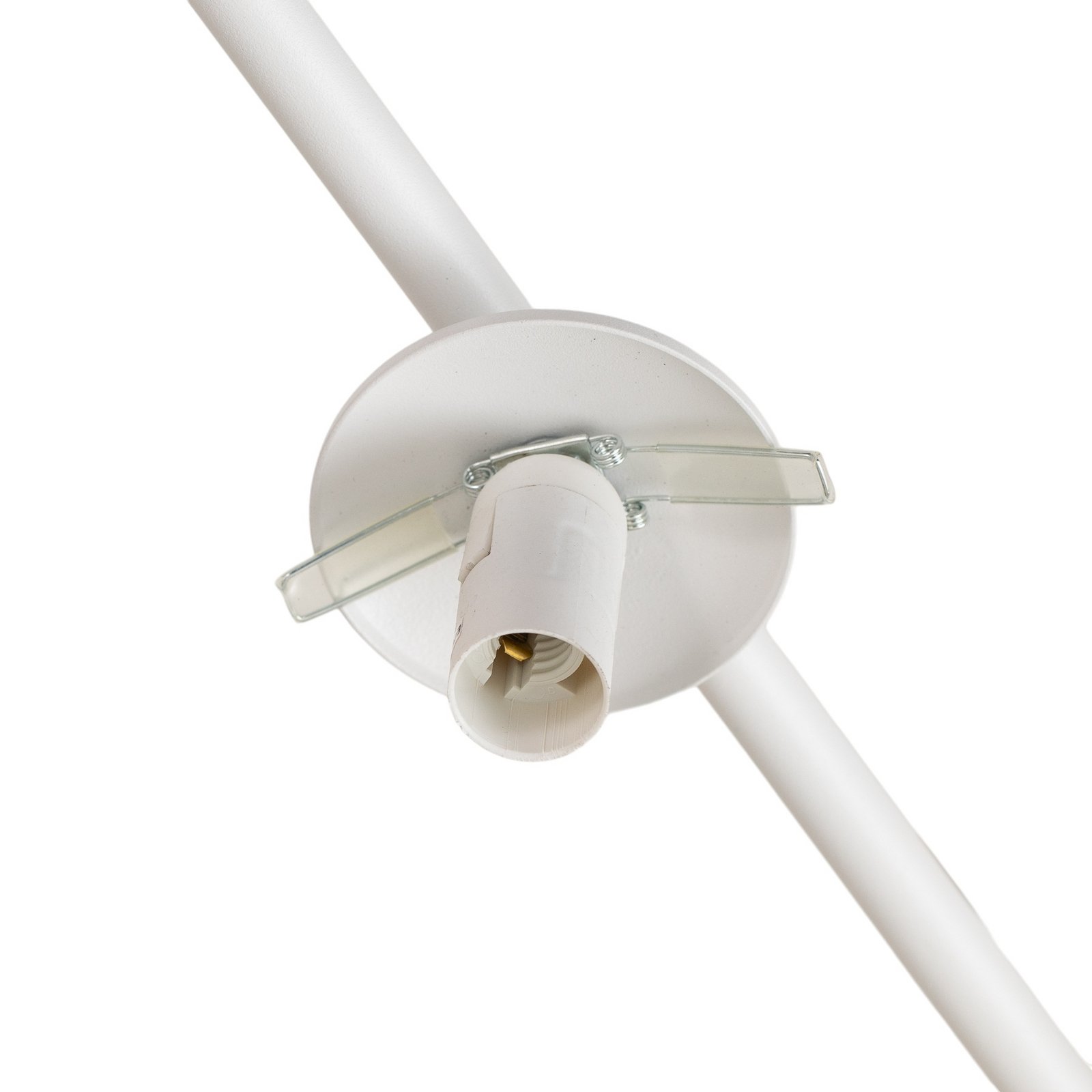 Lámpara de techo Kabo, 1 brazo, blanco, 4 luces