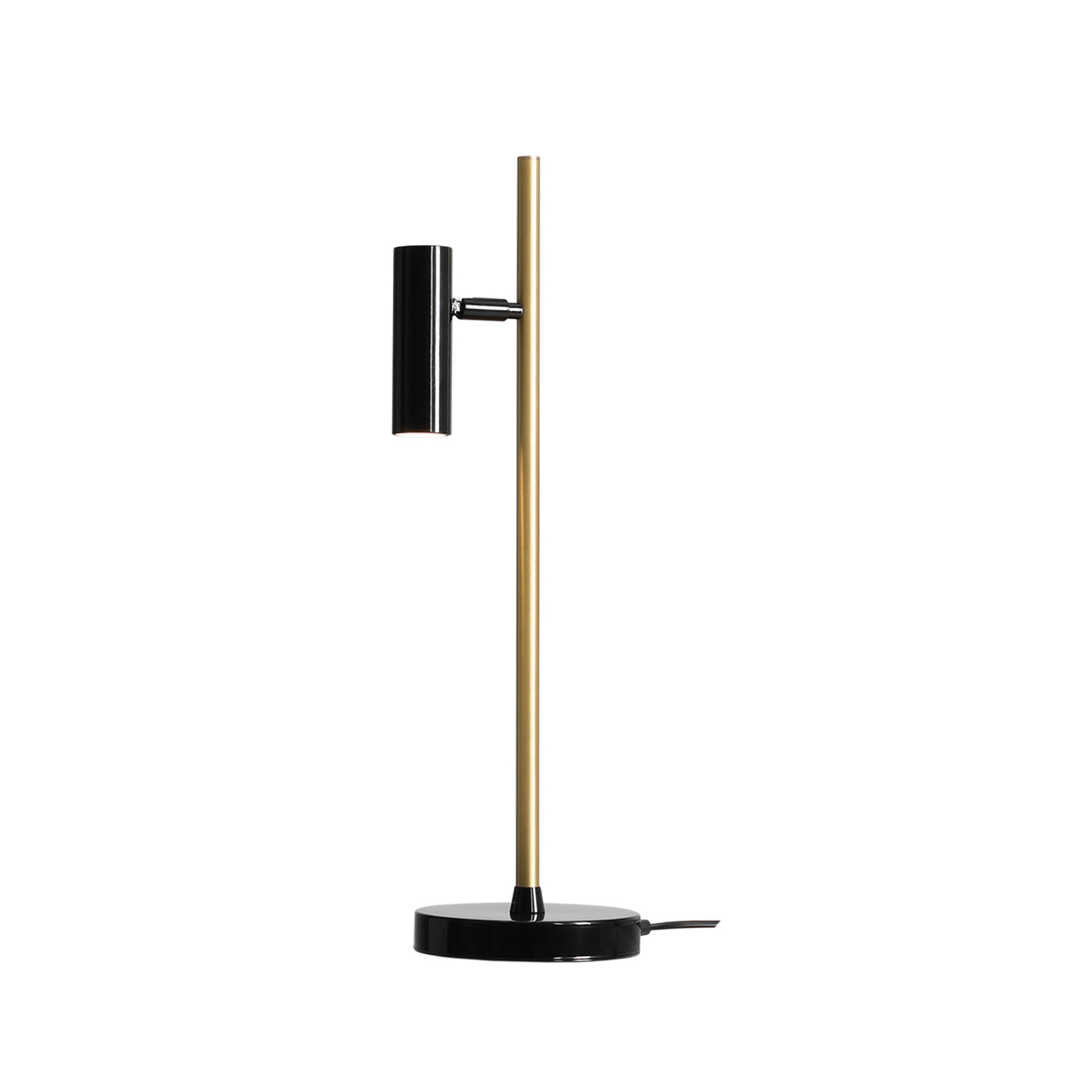 Lampe à poser 1083B40, à 1 lampe, noire/laiton
