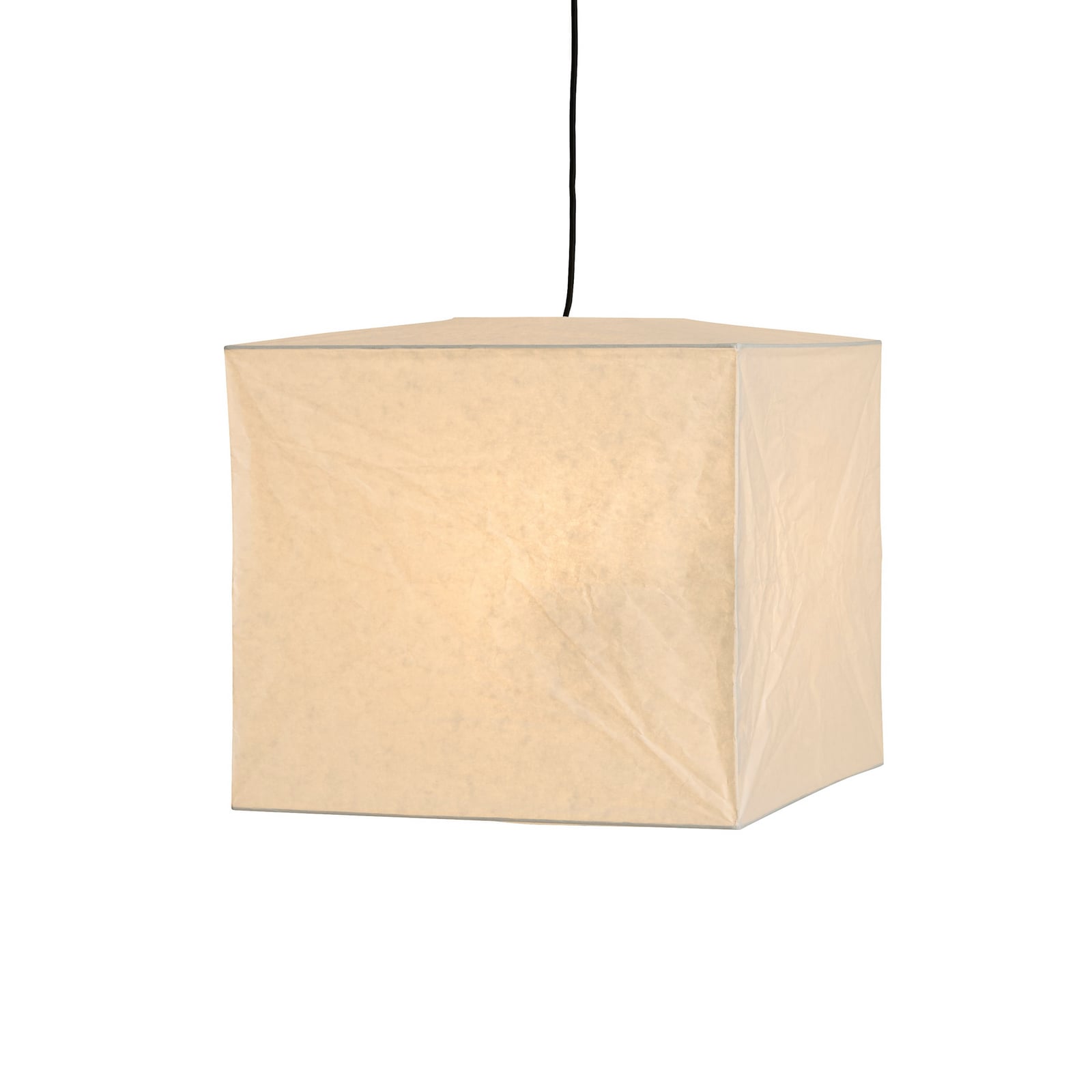 Abajur HAY Cube, altura 40 cm, branco, papel Abajur HAY Cube, altura 40 cm, branco, papel