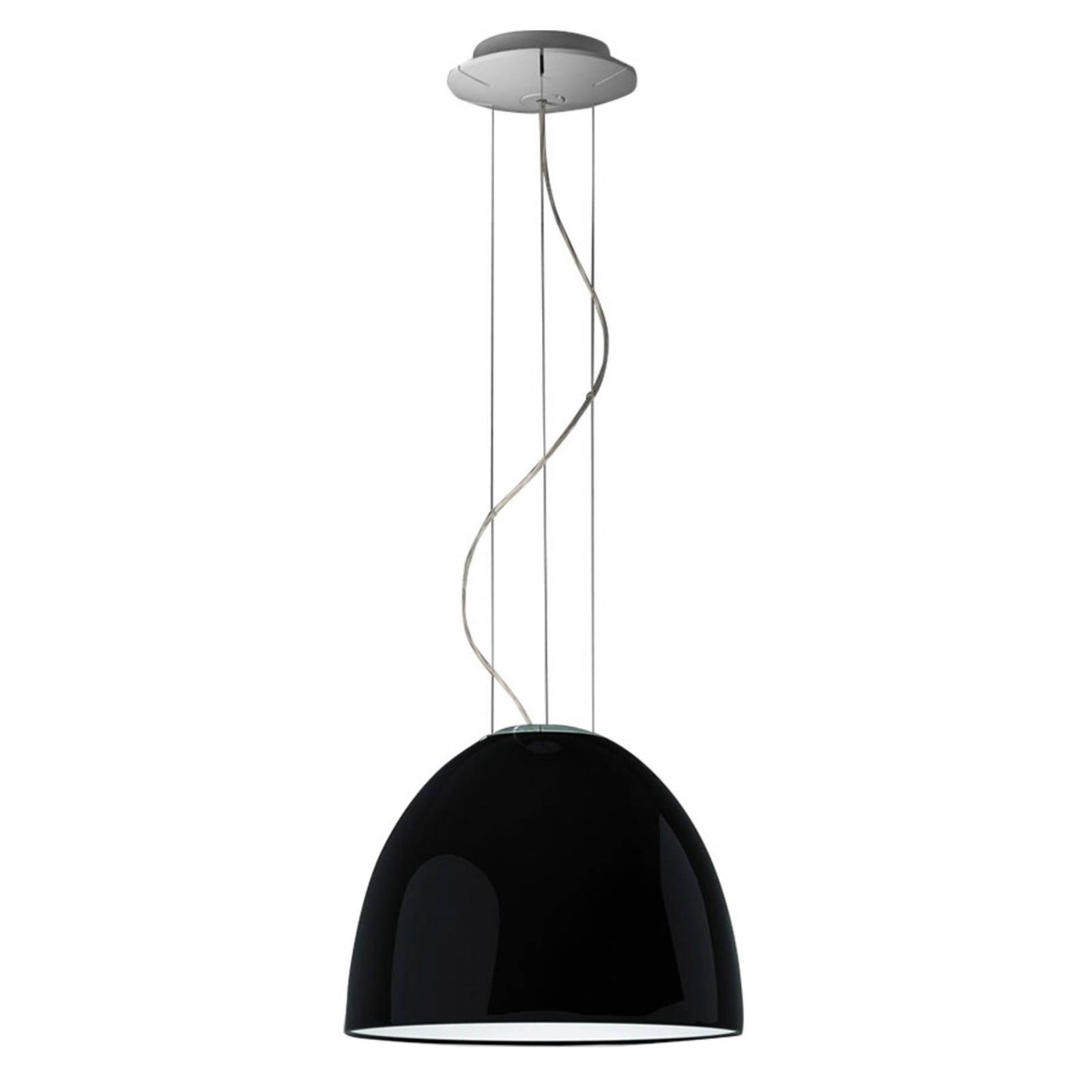 Artemide Nur Mini Gloss Hängeleuchte schwarz günstig online kaufen