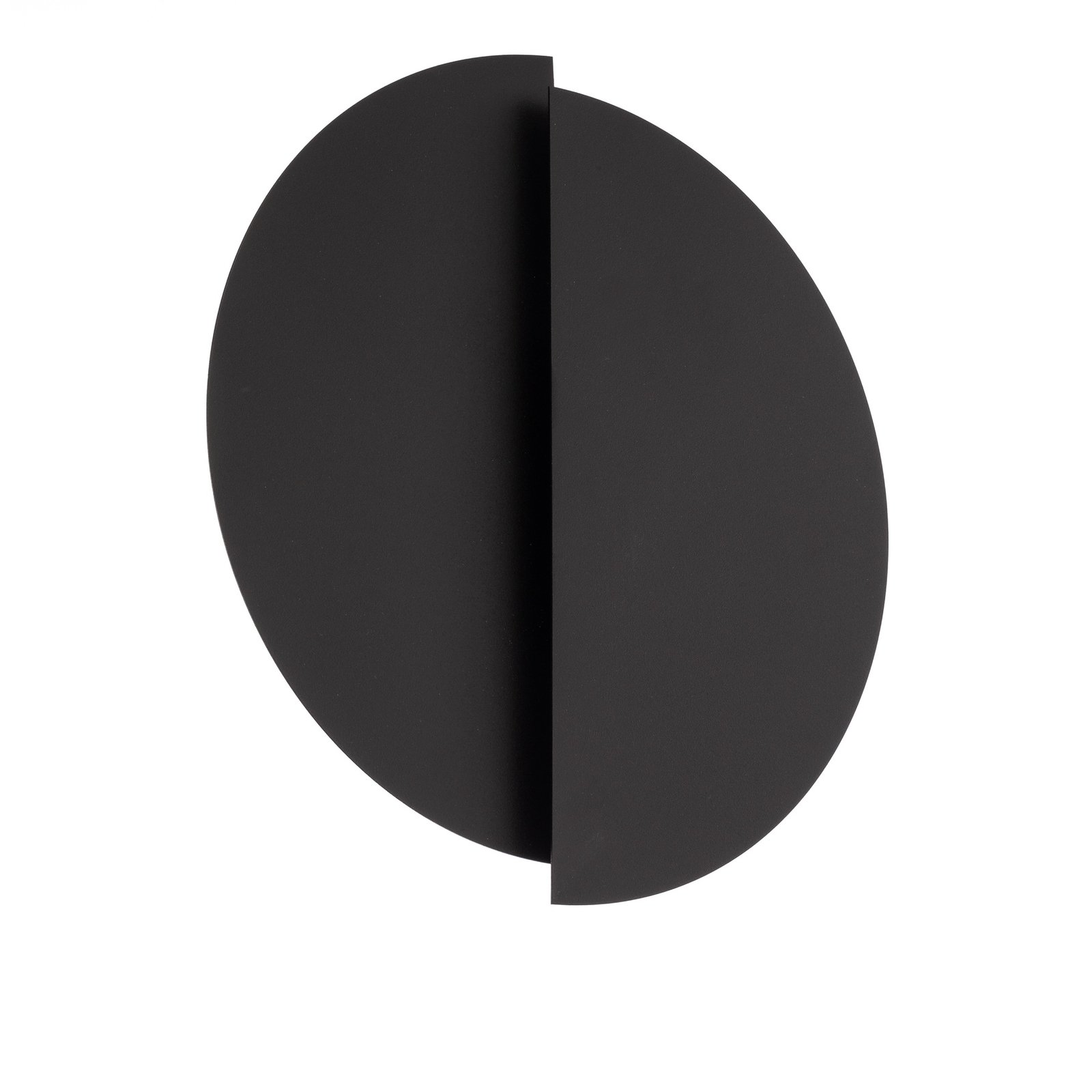 Stenska svetilka Form 9, 28 cm x 32 cm, črna