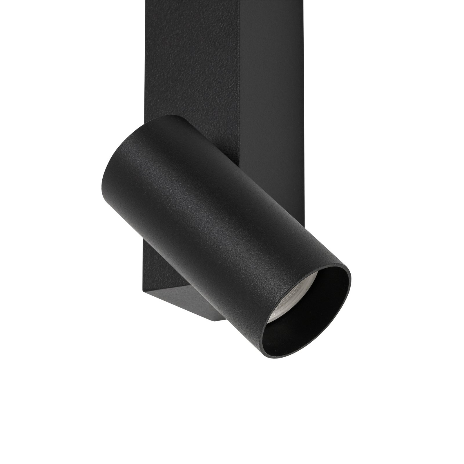 Wandlampe EASY RIGHT, schwarz Breite 80 cm Metall GU10 + LED