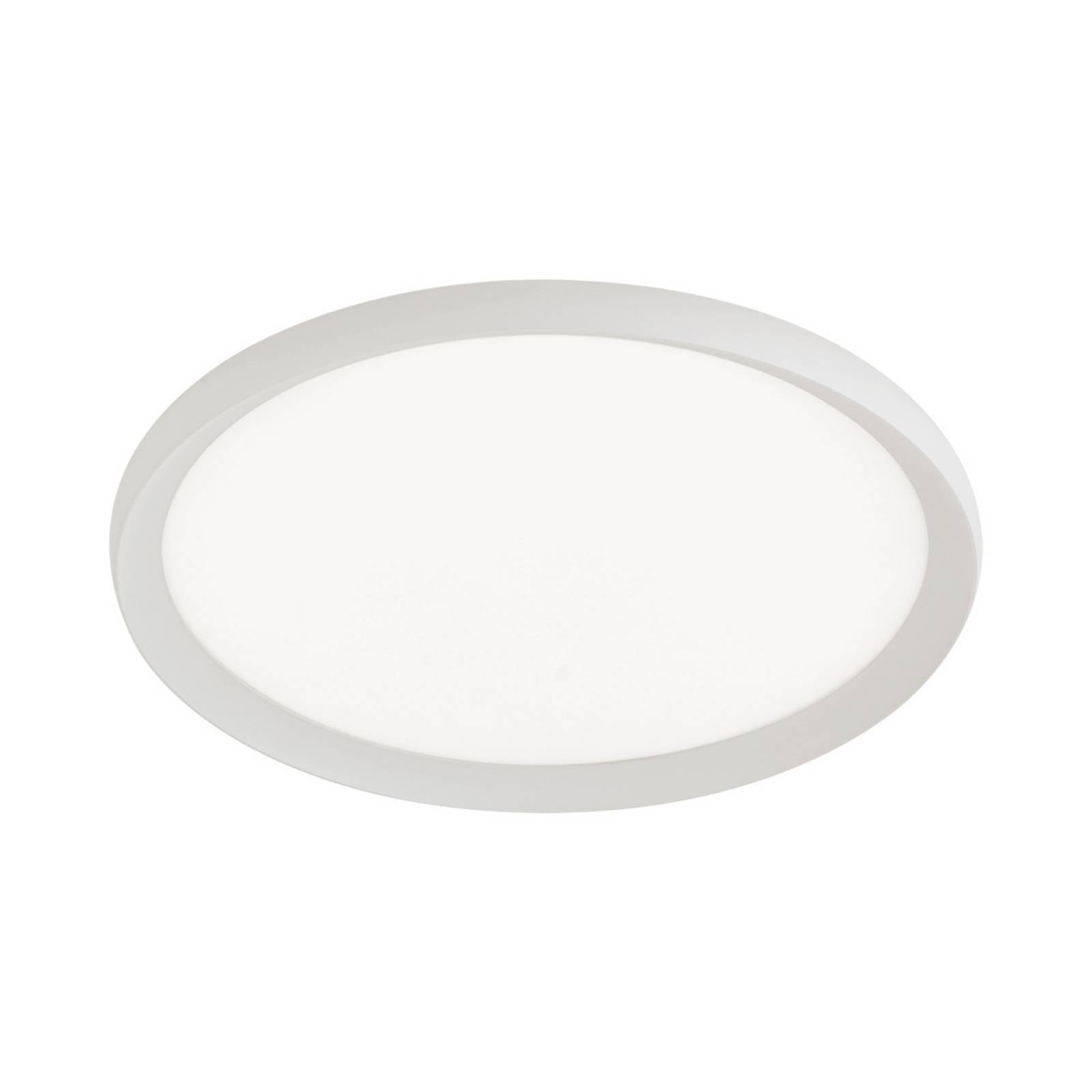 LED-Deckenlampe Kant, Ø 40 cm, weiß, CCT, Metall/Kunststoff