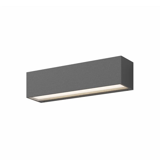Aplique para exterior Lengo, 25 cm, arriba/abajo, antracita - Lucande