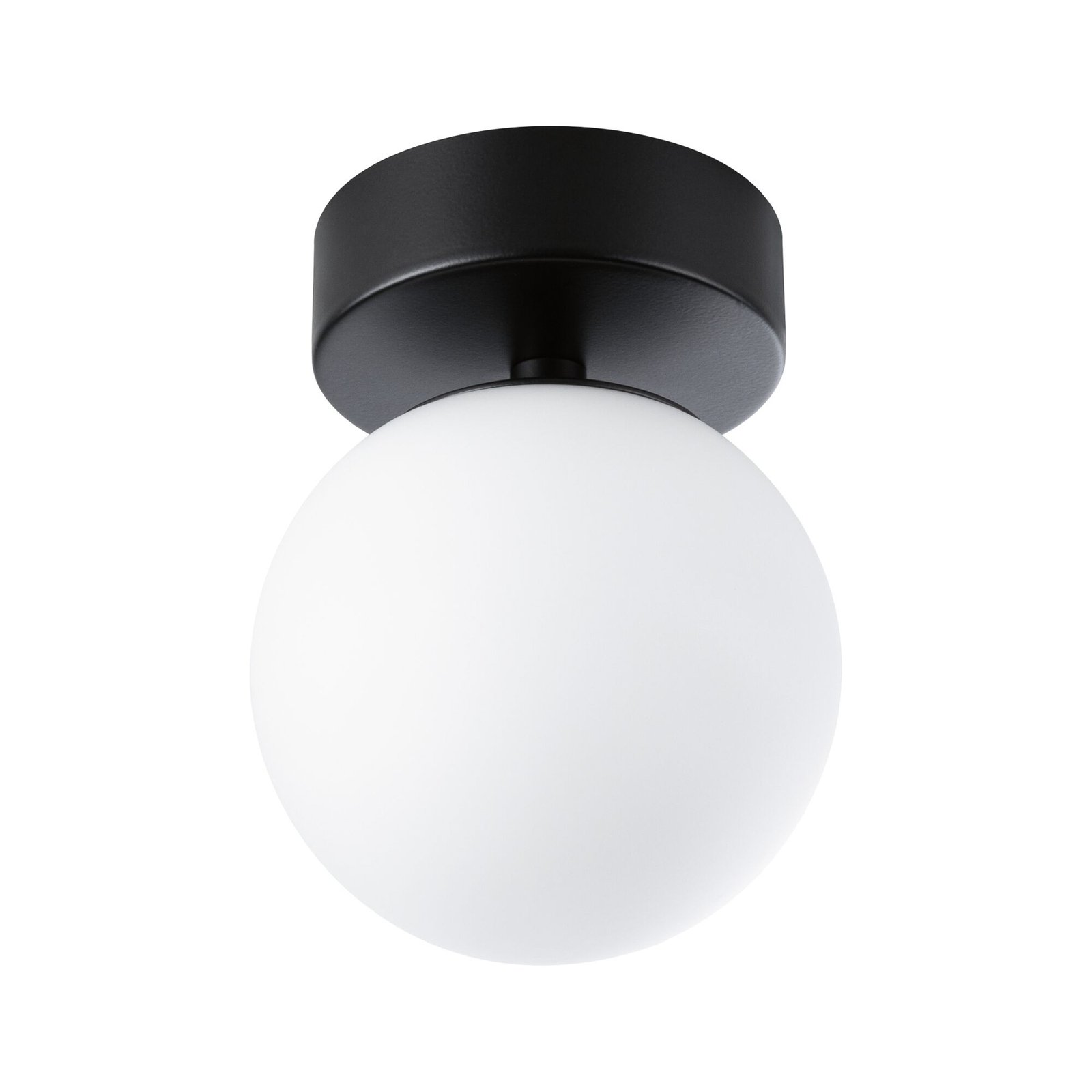 Gove LED Mennyezeti Lámpa IP44 3000K 400lm Matt Fekete/Satin - Paulmann