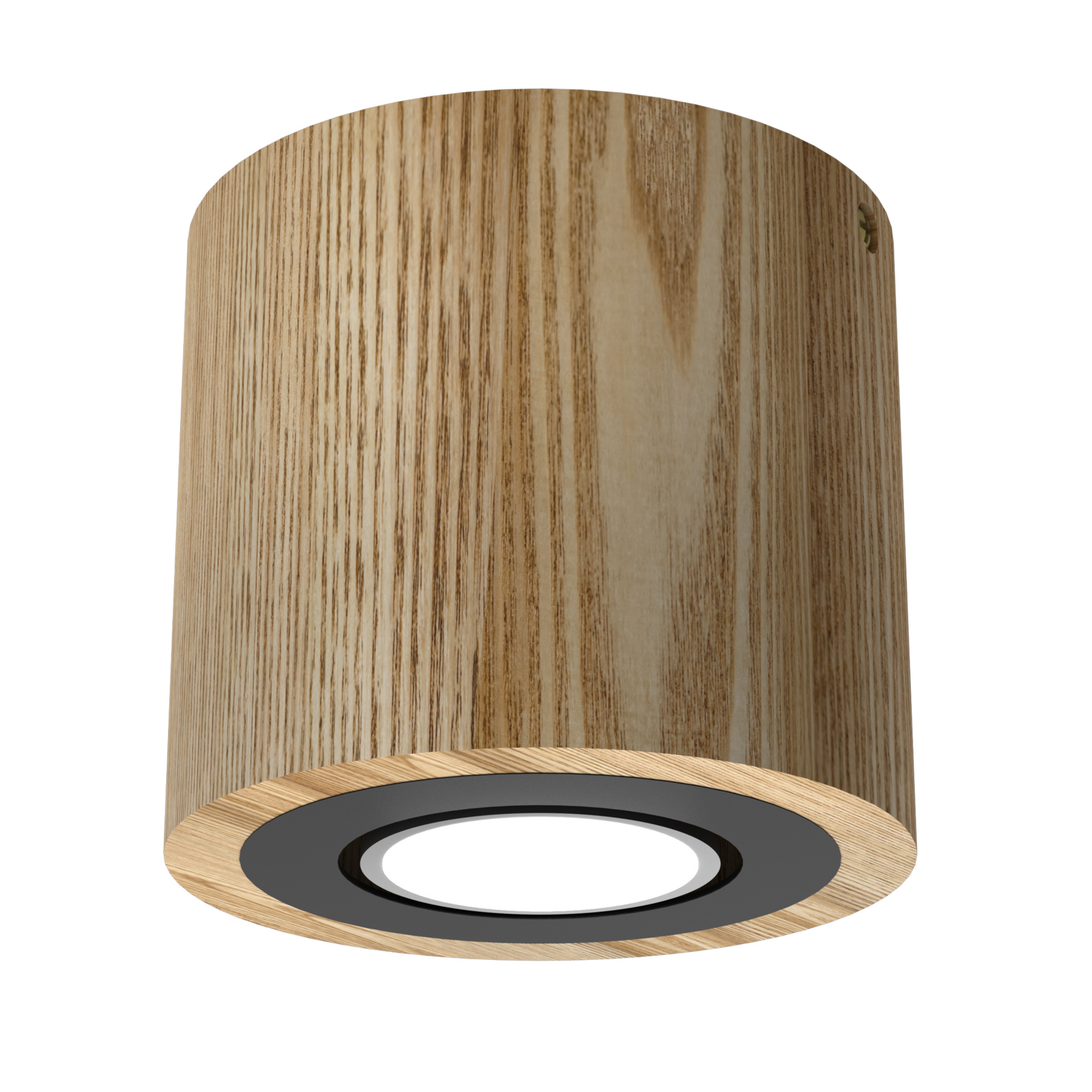 Envostar Ernest Downlight GU10 puidust, ümmargune