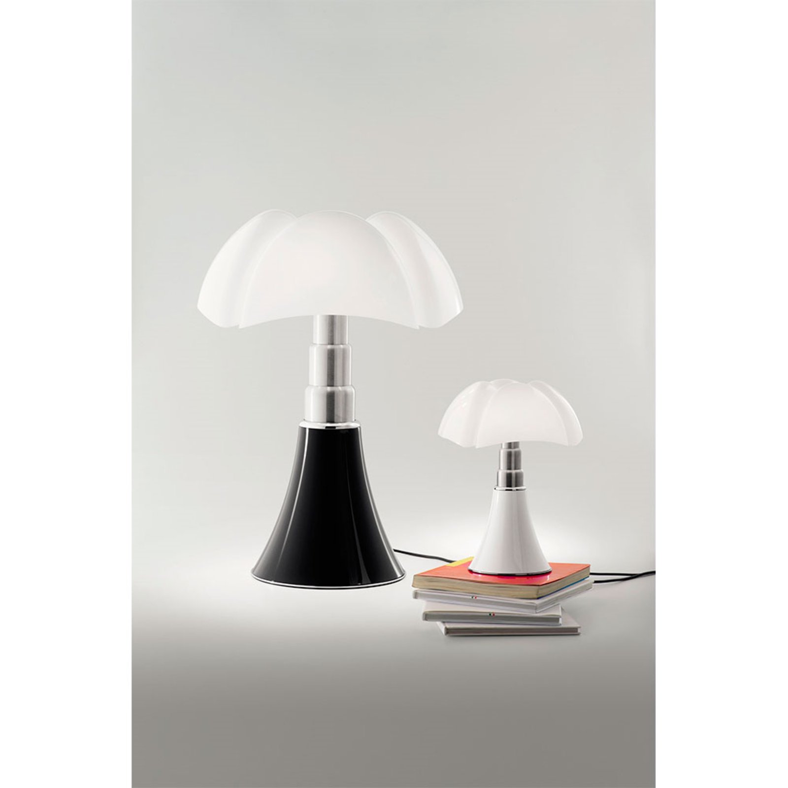 Minipipistrello Cordless LED Lampada da Tavolo Scuro Brown - Martinelli Luce