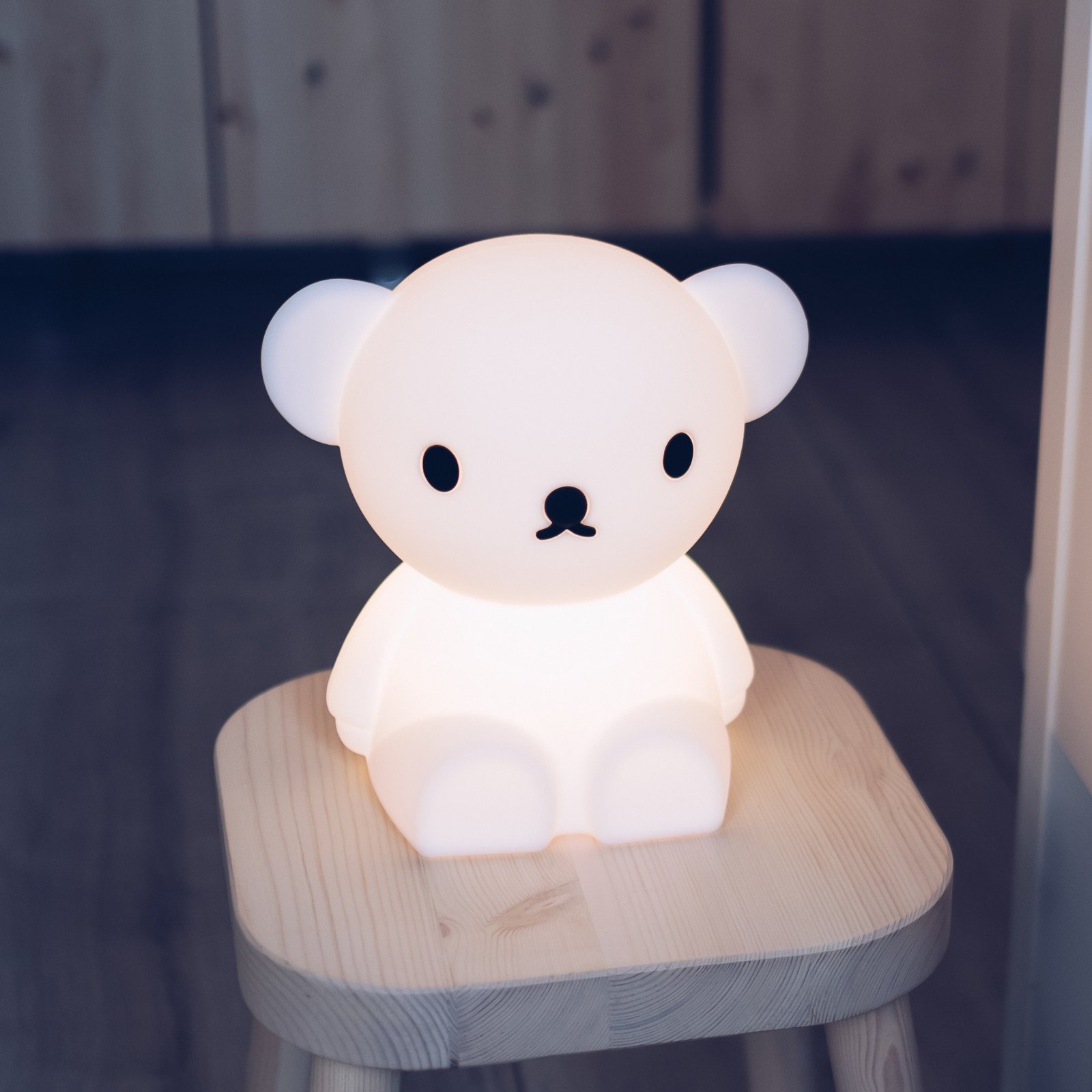 MrMaria Mr Maria Boris lampă reîncărcabilă First Light 21 cm - Camera copiilor - alb - Plastic